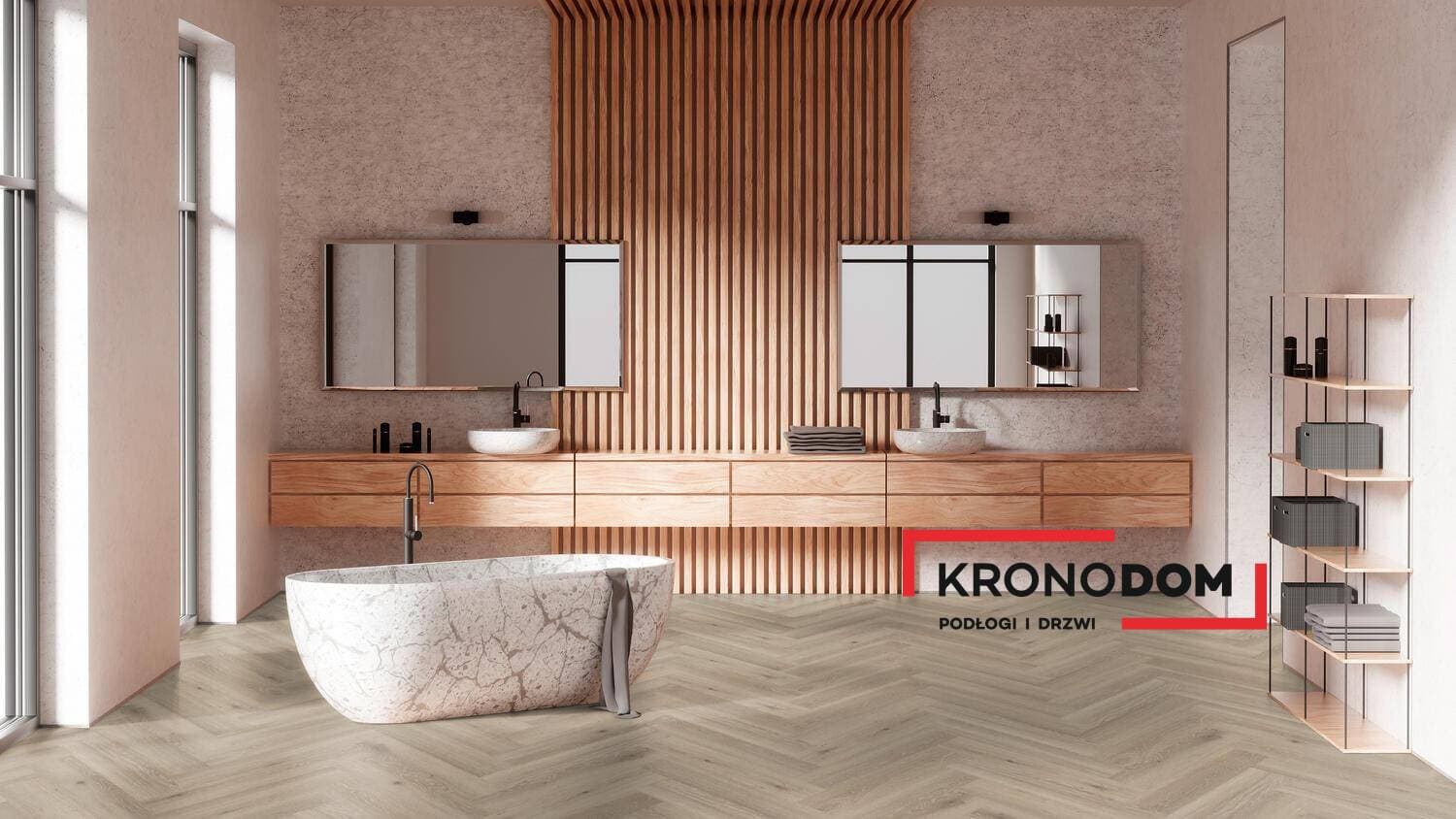 Panele winylowe Tarkett HERRINGBONE RIGID 55 highland oak classic grey 280043002 klasa 33, gr.6,5mm, 4V (1opk.=12szt.=1,1279m2) jodełka NOWOŚĆ 2025 3