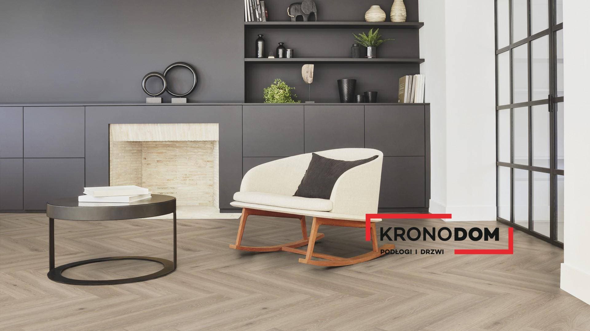 Panele winylowe Tarkett HERRINGBONE RIGID 55 highland oak classic grey 280043002 klasa 33, gr.6,5mm, 4V (1opk.=12szt.=1,1279m2) jodełka NOWOŚĆ 2025 6
