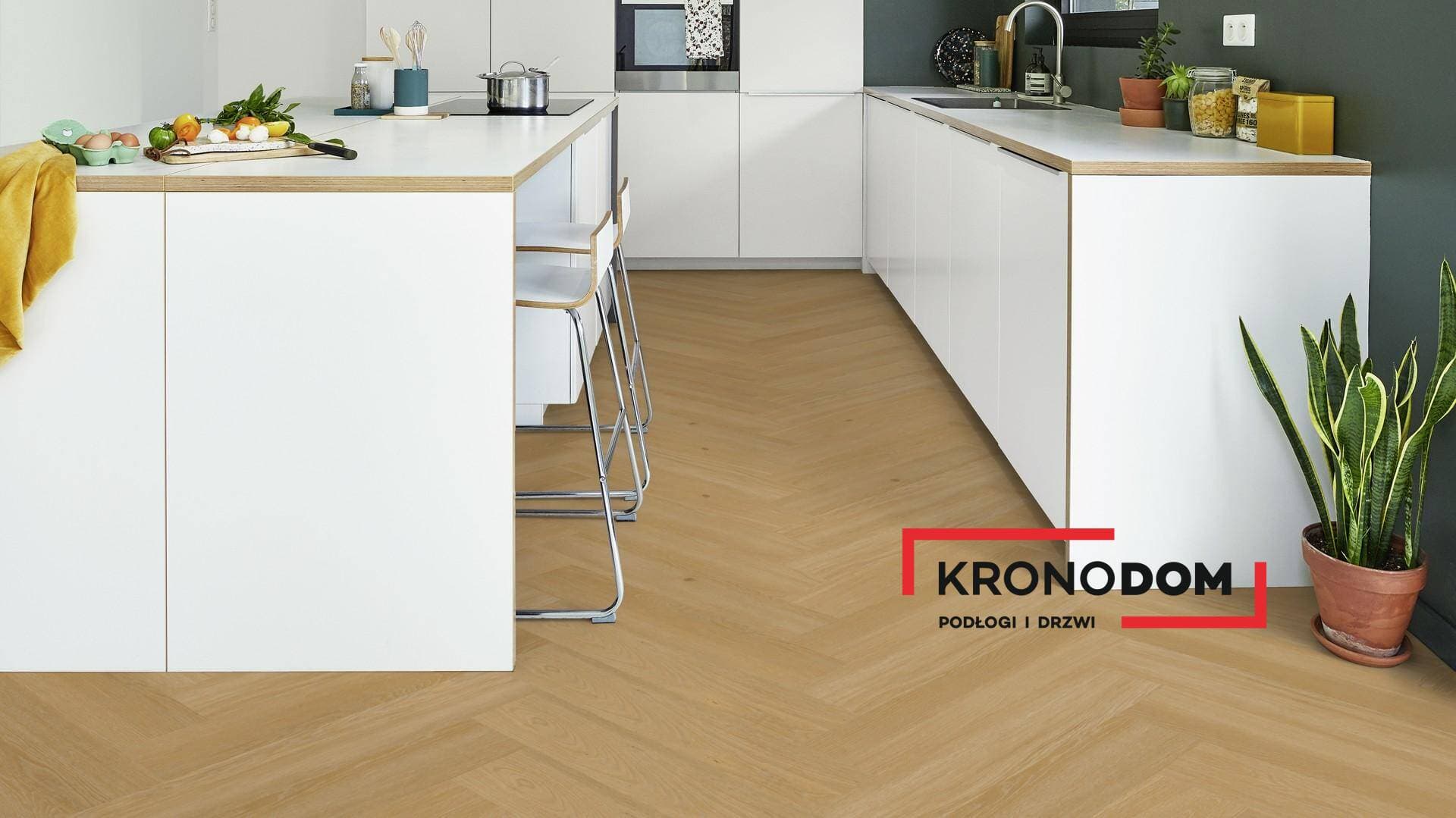 Panele winylowe Tarkett HERRINGBONE RIGID 55 highland oak gold 280043003 klasa 33, gr.6,5mm, 4V (1opk.=12szt.=1,1279m2) jodełka NOWOŚĆ 2025 5