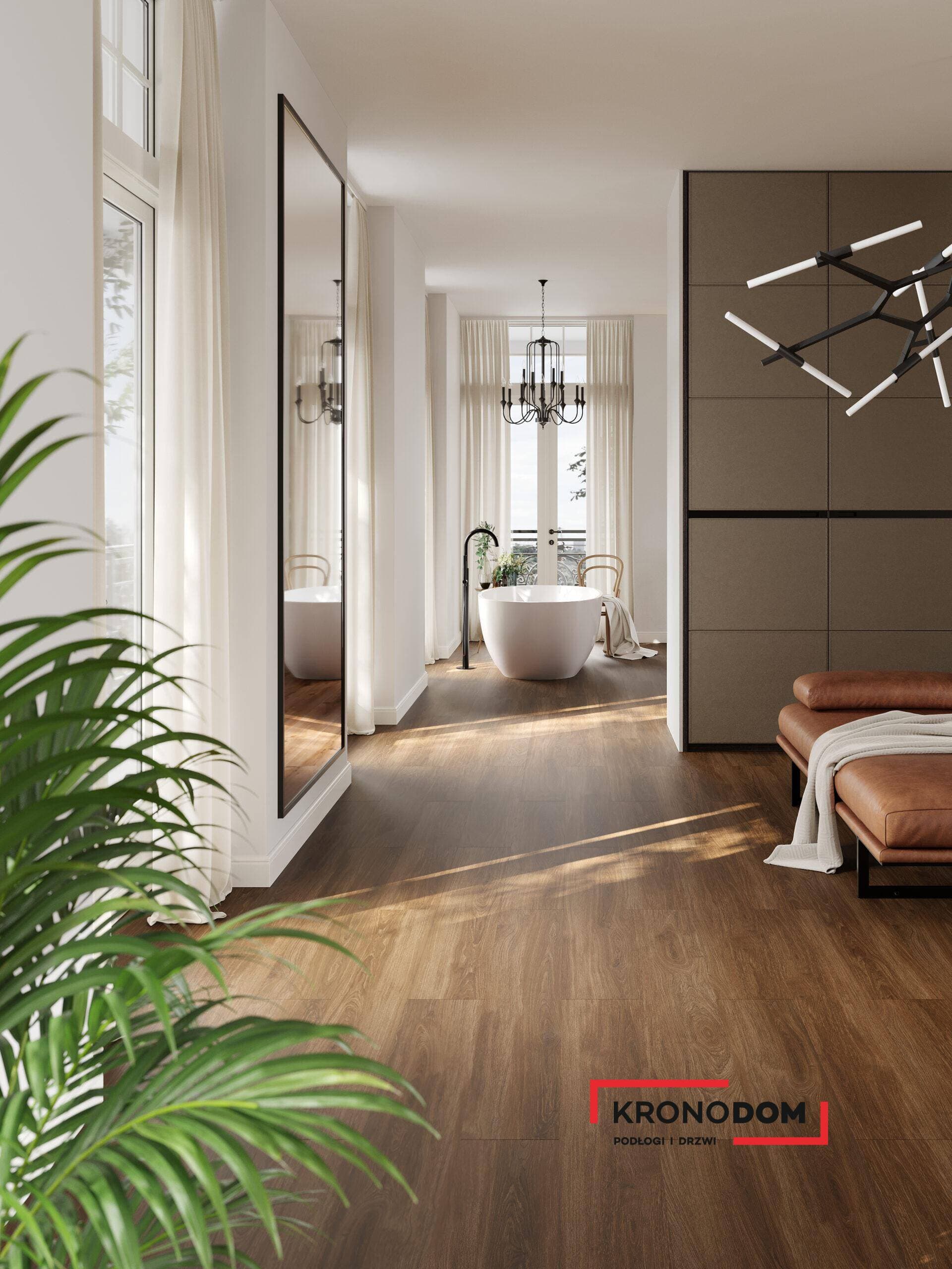 Panele winylowe THE FLOOR WOOD Marrone Oak P6005, klasa 34, gr.6mm, 4V (1opk.=6szt.=1,80m2) NOWOŚĆ 2025 2