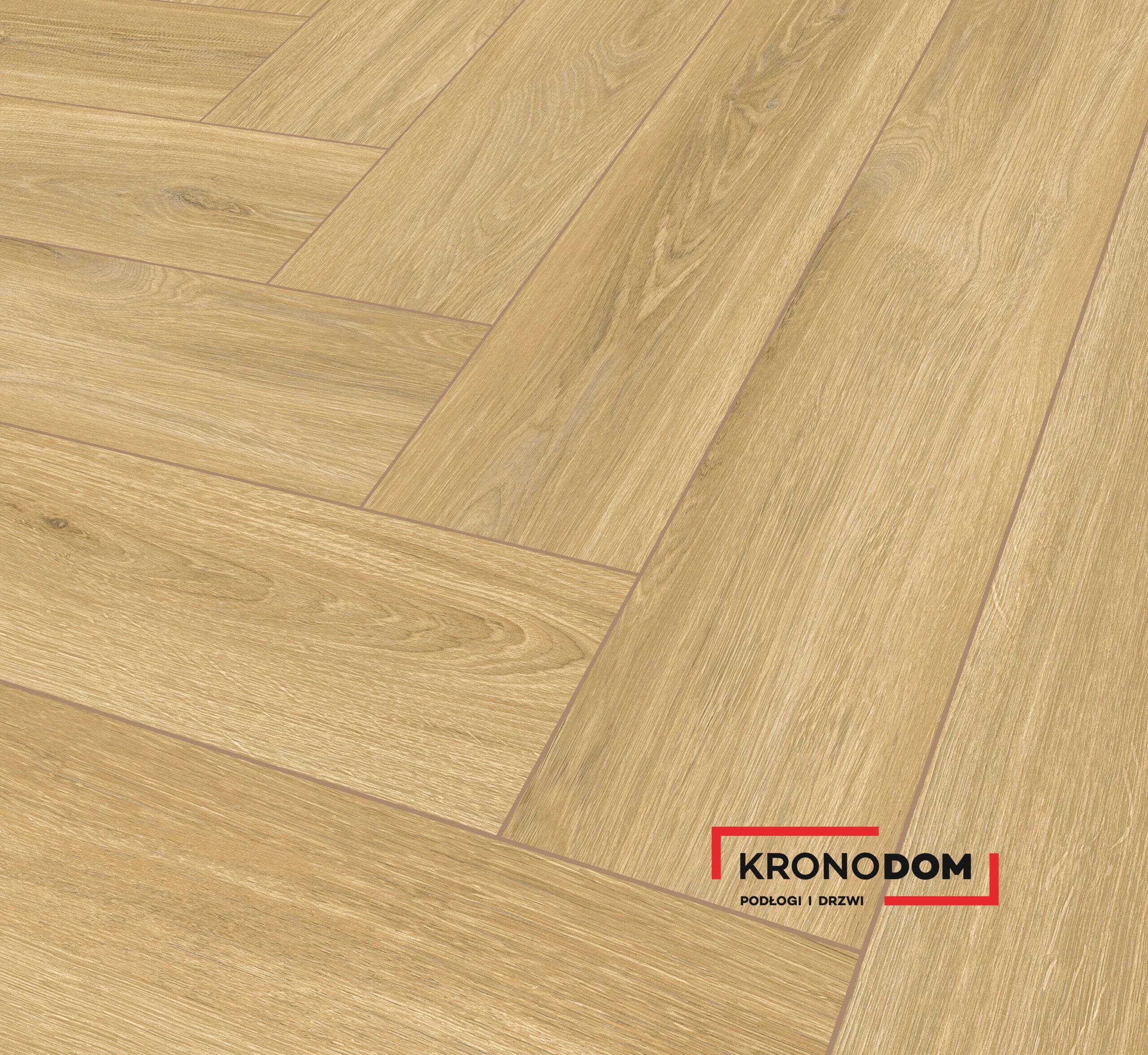 Panele winylowe THE FLOOR HERRINGBONE Nature Oak P6004HB, klasa 34, gr.6mm, 4V (1opk.=16szt.=1,752m2) NOWOŚĆ 2025