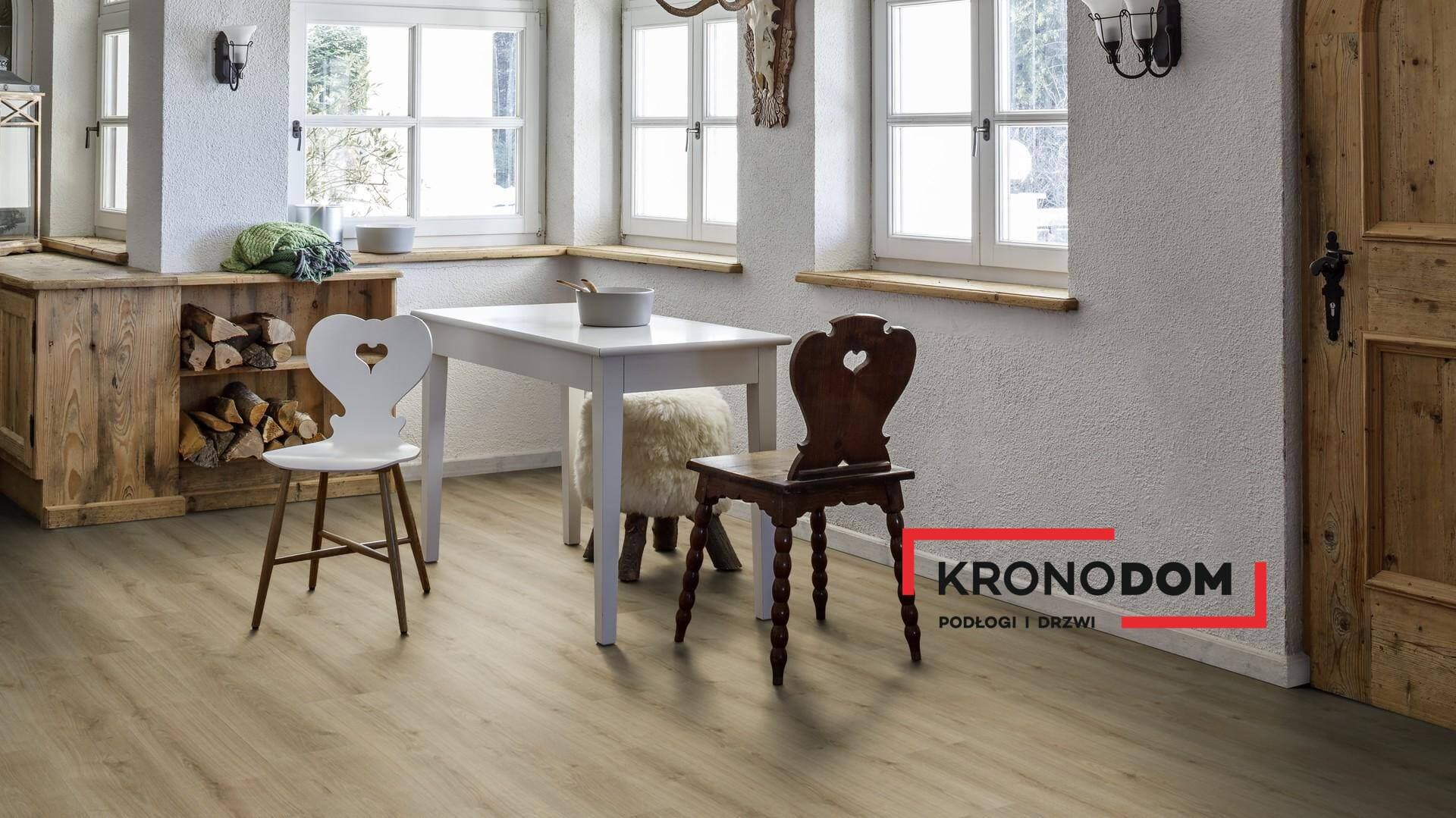 Panele podłogowe Kaindl CLASSIC STANDARD PLANK dąb evoke trend K4421 AC4, gr.8mm, 4V(1opk=9szt.=2,402m2) 3