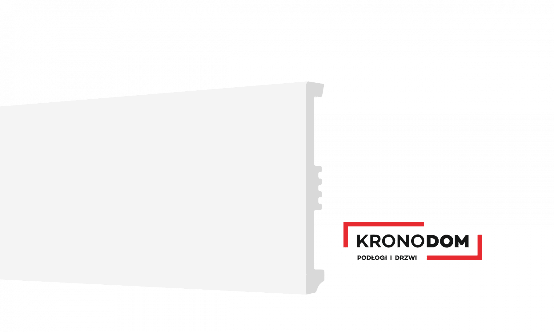 Listwa przypodłogowa ARBITON STIQ XL MONO biały STIX810 wysokość 8 cm, szerokość krycia 1,5 cm, dł 2200mm [RAL 9003]