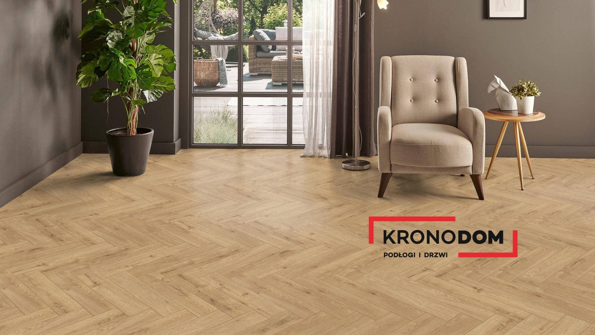 Panele podłogowe Kaindl NATURAL HERRINGBONE AQUA PRO dąb edinburgh 32675, AC5, gr.8mm, 4V(1opk=0,873m2) jodełka NOWOŚĆ 2025 2