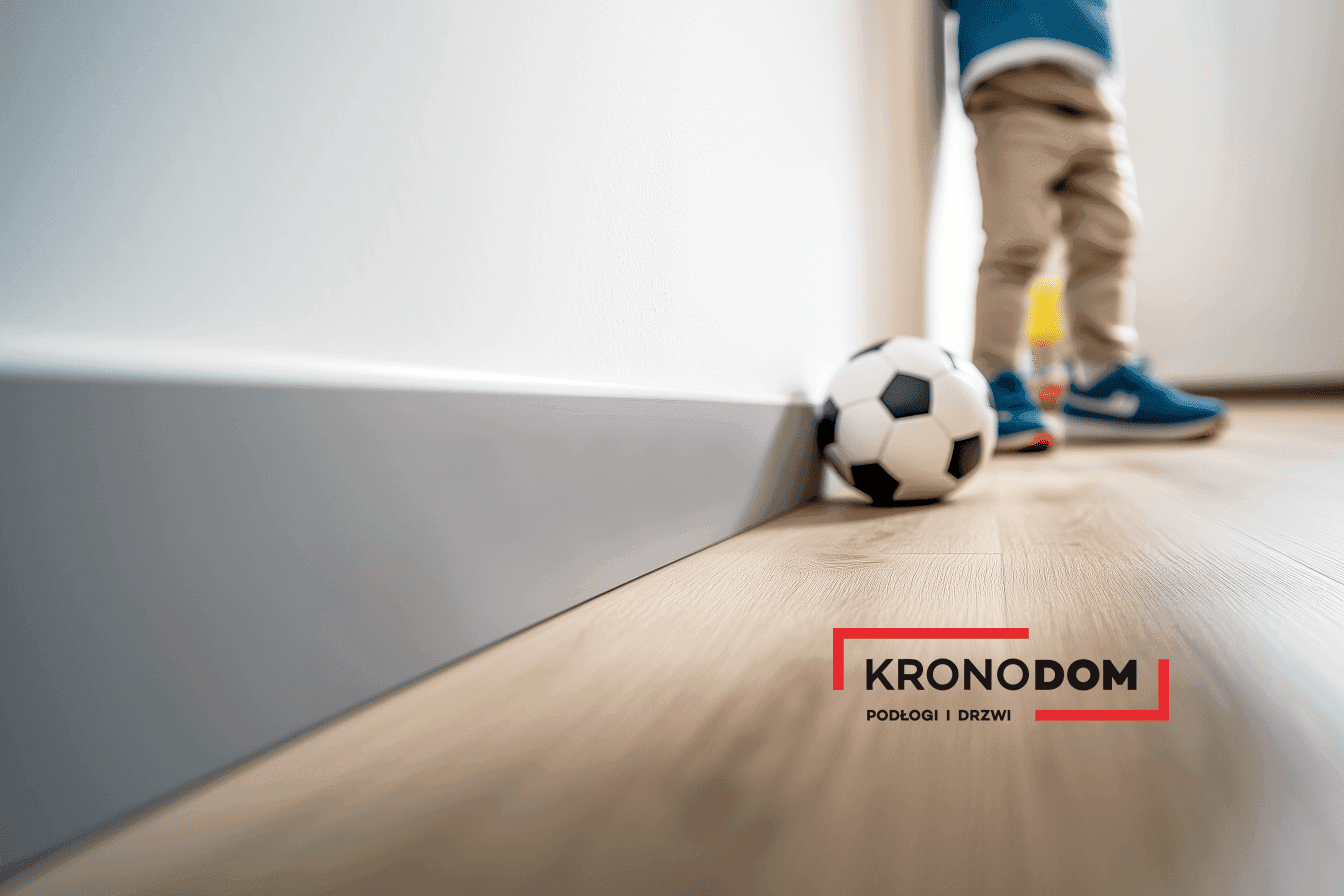 Listwa przypodłogowa DUROFIT szara PF080G wysokość 8 cm, szerokość krycia 1,5 cm, dł 240cm 4