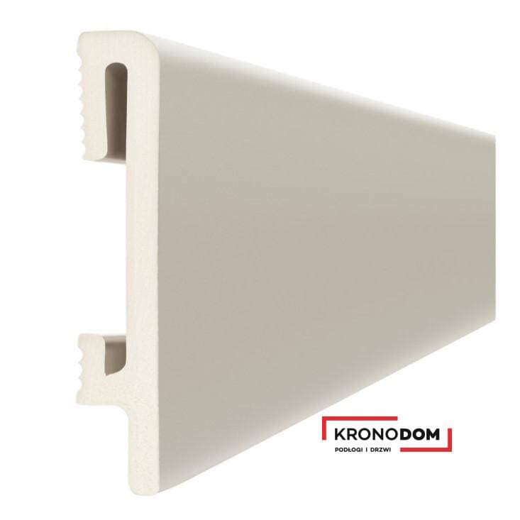 Listwa przypodłogowa DUROFIT kaszmir PF060K wysokość 6 cm, szerokość krycia 1,5 cm, dł 240cm