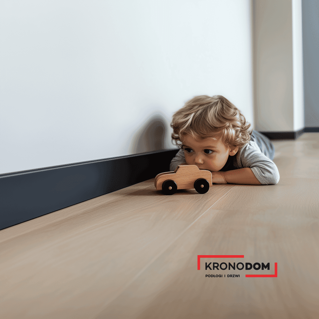 Listwa przypodłogowa DUROFIT czarna PF060B wysokość 6 cm, szerokość krycia 1,5 cm, dł 240cm 5