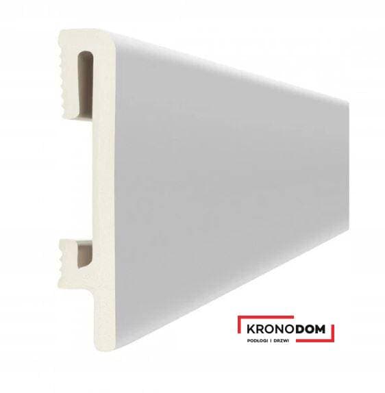 Listwa przypodłogowa DUROFIT szara PF060G wysokość 6 cm, szerokość krycia 1,5 cm, dł 240cm