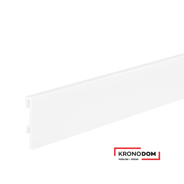 Listwa przypodłogowa ARBITON FORTINO biały 40 wysokość 8 cm, szerokość krycia 1,6 cm, dł 2200mm (RAL 9003) 2