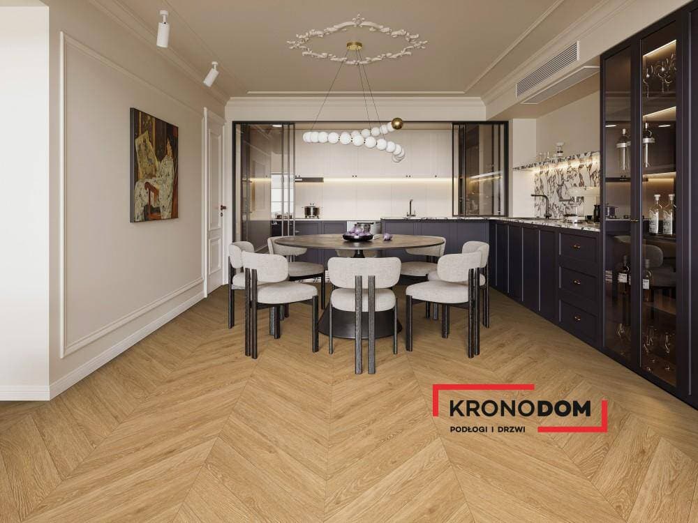 Panele winylowe PREMIUM FLOOR CHEVRON dąb Empire 99343 klasa 33, gr.6mm, 4V (1opk.=0,78m2) jodełka NOWOŚĆ 2025 2