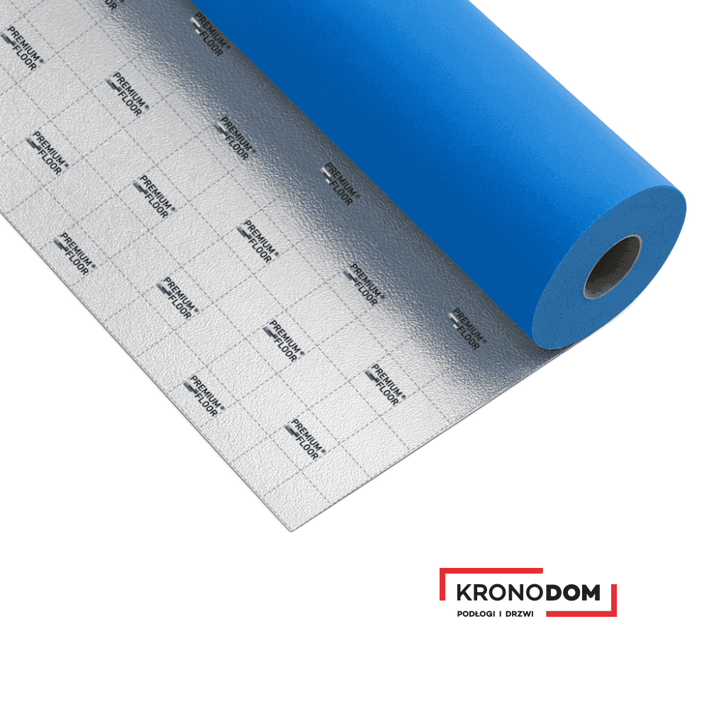 Podkład pod panele PREMIUM FLOOR Premium Comfort Alu 3in1 gr.2mm (1rolka=10m2) 5