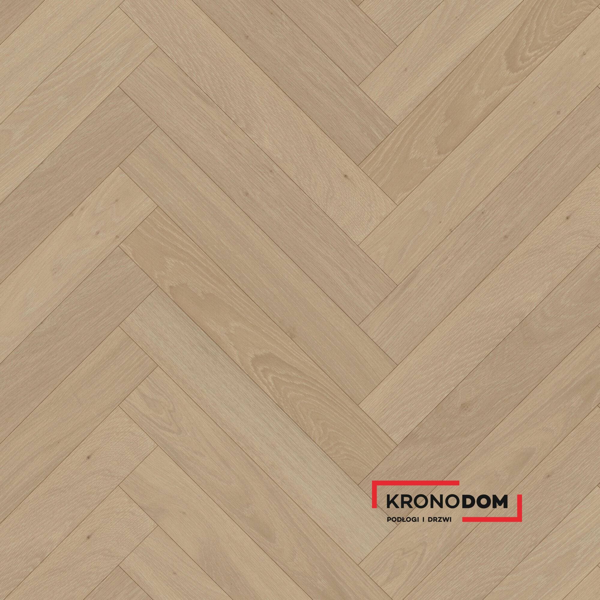 Panele fornirowane PARQWOOD HERRINBONE Oak Calm Silk 61001492 klasa 33, gr.9,5mm, 4V (1opk=0,847m2) jodełka klepka B NOWOŚĆ 2026