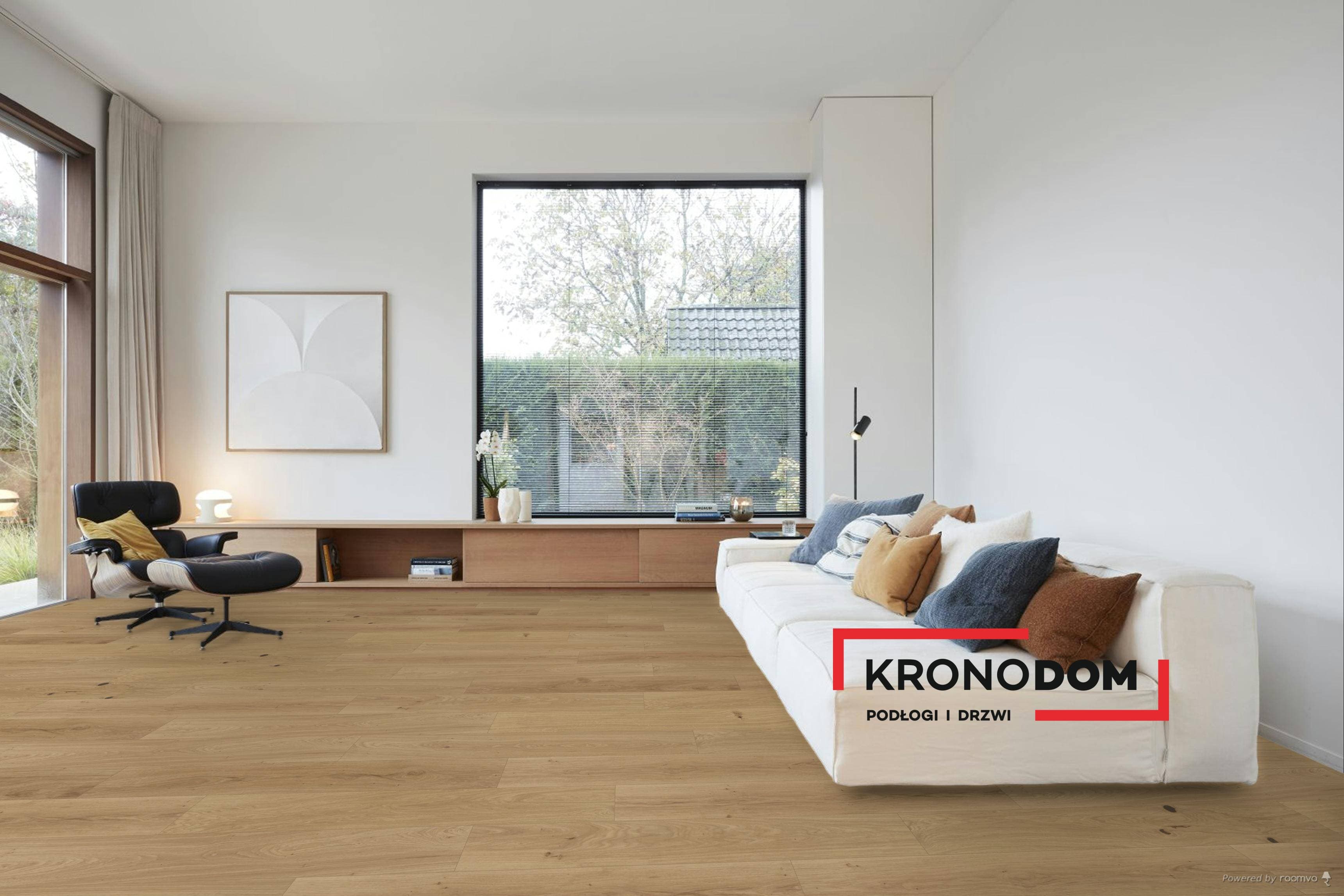 Panele fornirowane PARQWOOD XL Oak Naturel Chene 61001388 klasa 33, gr.10mm, 2V (1opk=2,20m2) NOWOŚĆ 2026 5