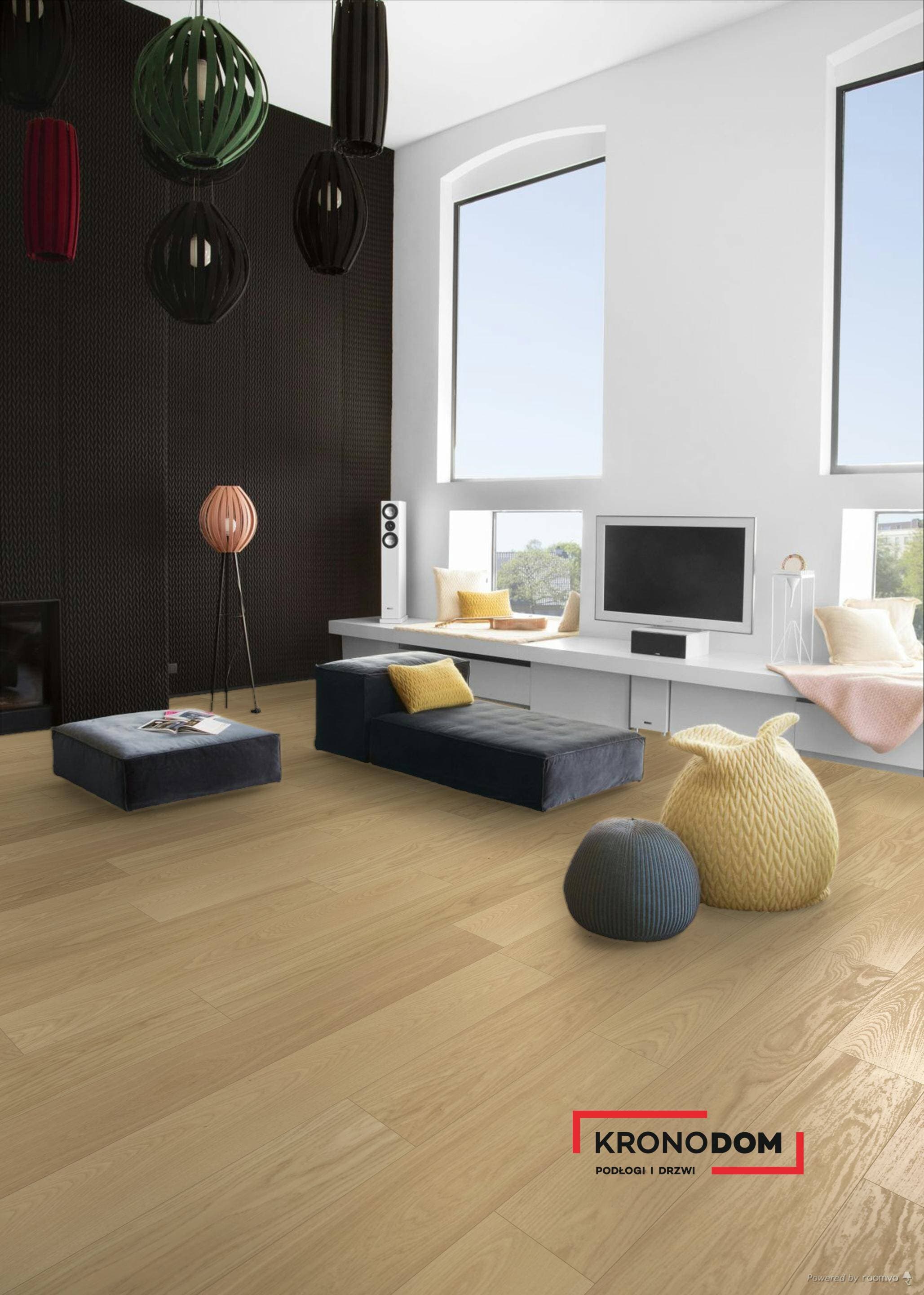 Panele fornirowane PARQWOOD XL Oak Calm Chene 61001373 klasa 33, gr.10mm, 2V (1opk=2,20m2) NOWOŚĆ 2026 3