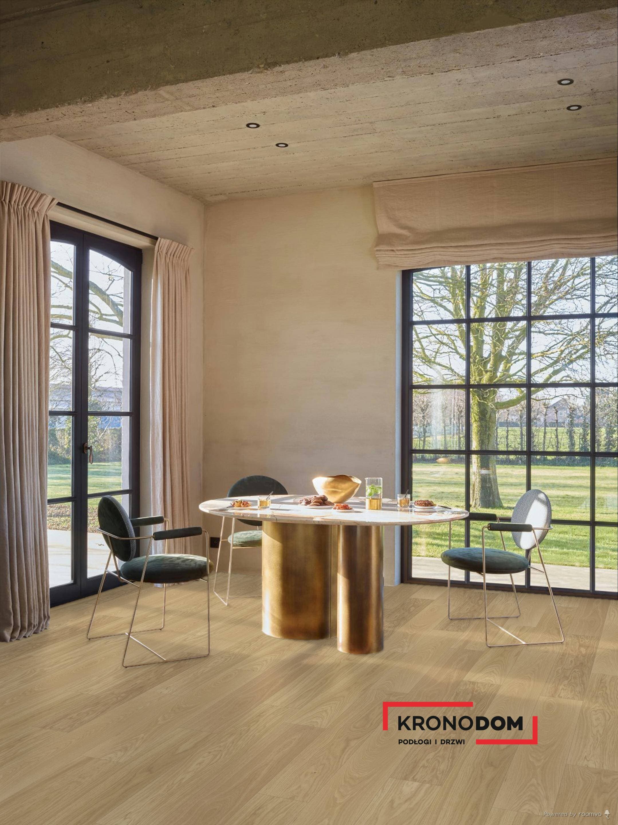 Panele fornirowane PARQWOOD XL Oak Calm Chene 61001373 klasa 33, gr.10mm, 2V (1opk=2,20m2) NOWOŚĆ 2026 5