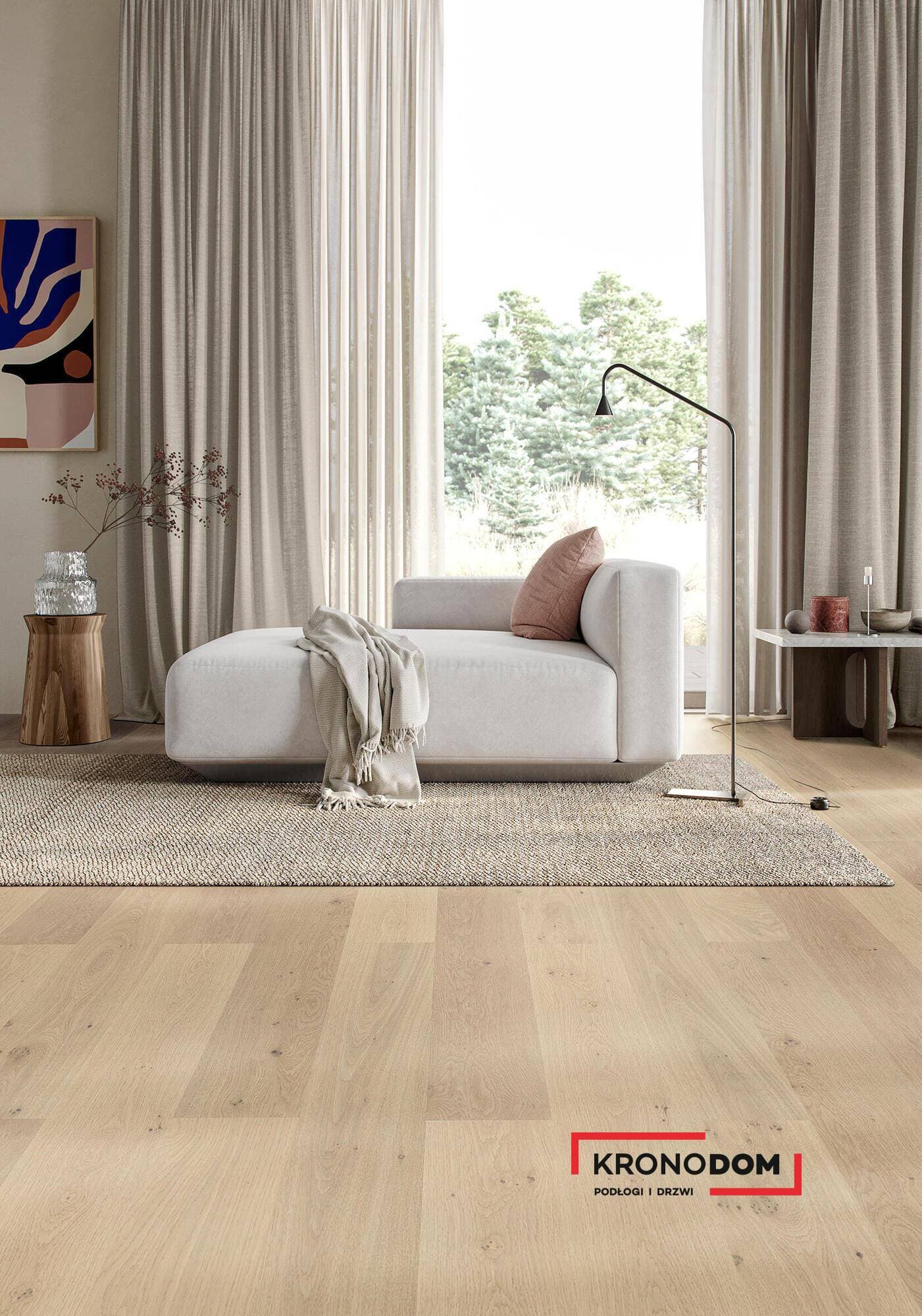 Panele fornirowane PARQWOOD XXL LONG Oak Naturel Nude 61001377 klasa 33, gr.10mm, 2V (1opk=2,772m2) NOWOŚĆ 2026 3