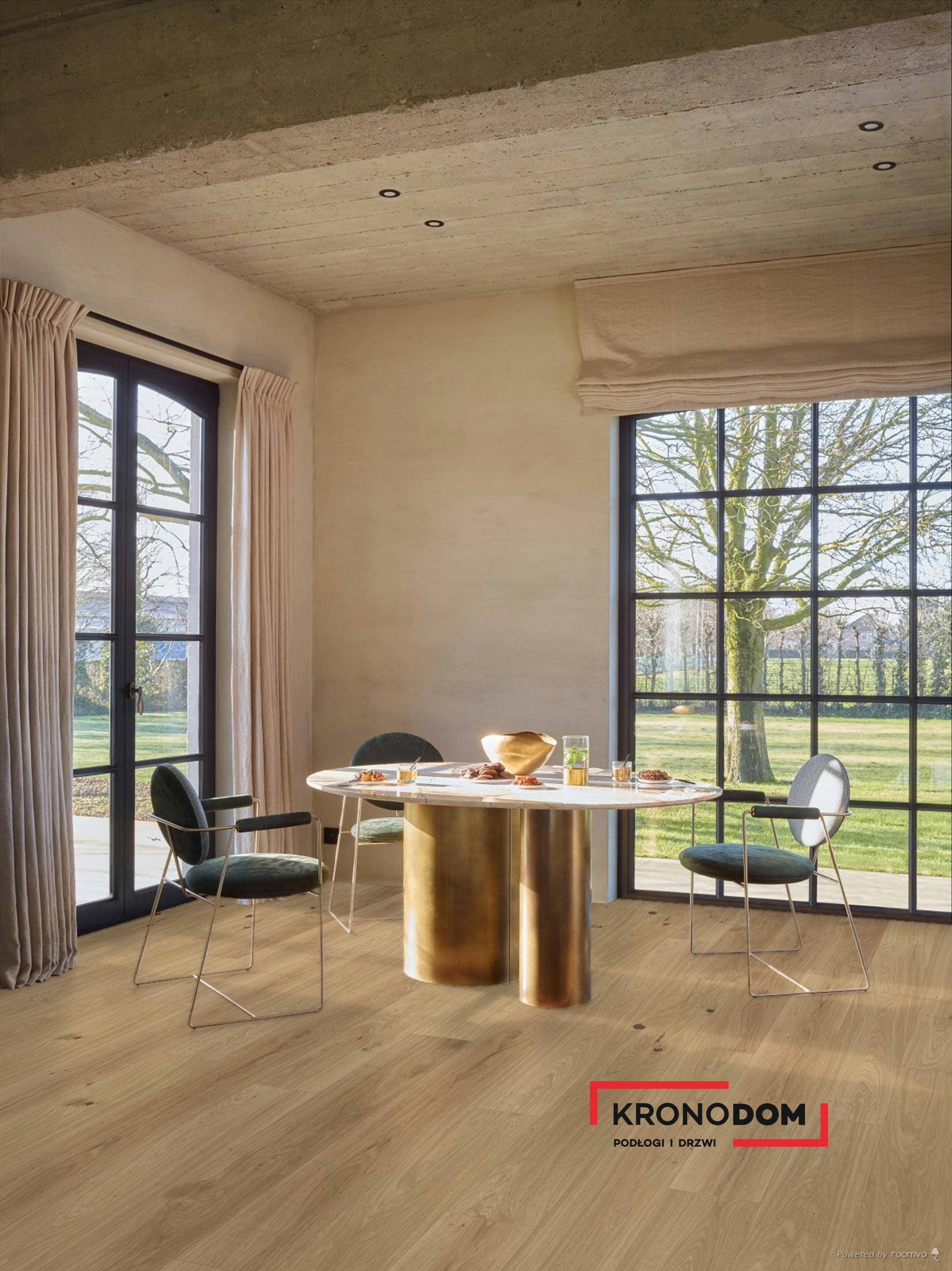 Panele fornirowane PARQWOOD XXL LONG Oak Naturel Chene 61001374 klasa 33, gr.10mm, 2V (1opk=2,772m2) NOWOŚĆ 2026 6
