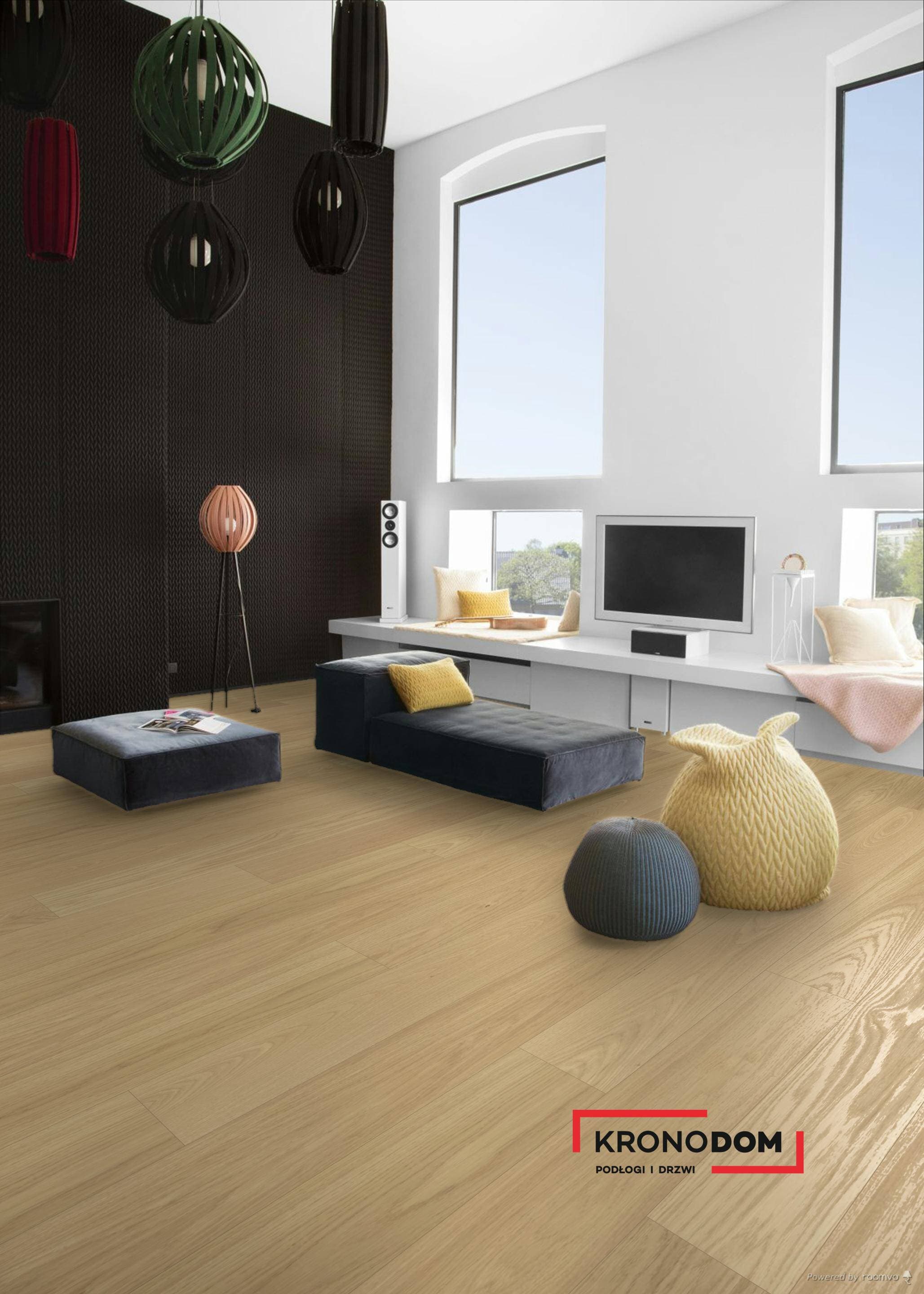 Panele fornirowane PARQWOOD XXL LONG Oak Calm Chene 61001372 klasa 33, gr.10mm, 2V (1opk=2,772m2) NOWOŚĆ 2026 3