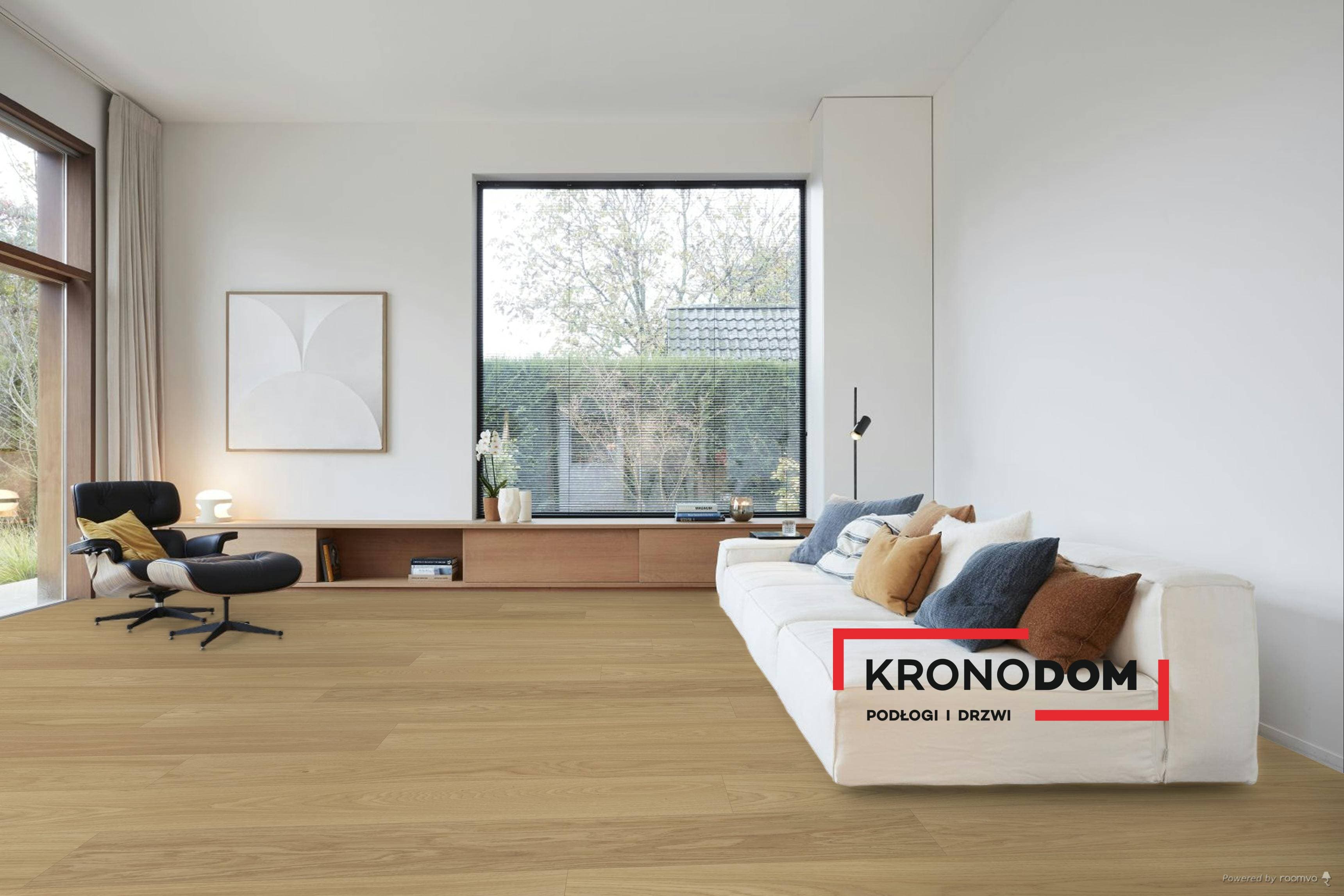 Panele fornirowane PARQWOOD XXL LONG Oak Calm Chene 61001372 klasa 33, gr.10mm, 2V (1opk=2,772m2) NOWOŚĆ 2026 5