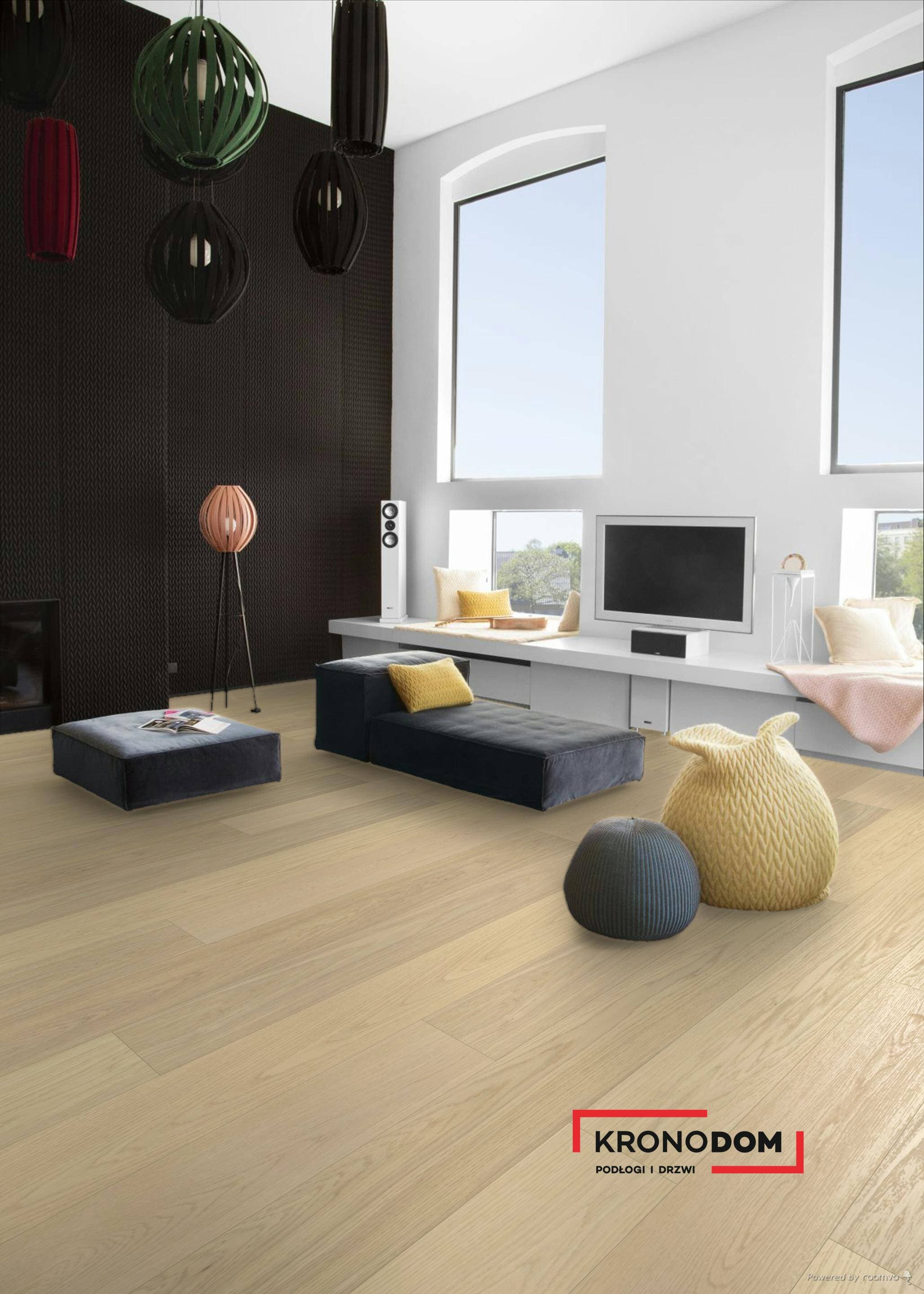 Panele fornirowane PARQWOOD XXL LONG Oak Calm Nude 61001376 klasa 33, gr.10mm, 2V (1opk=2,772m2) NOWOŚĆ 2026 2