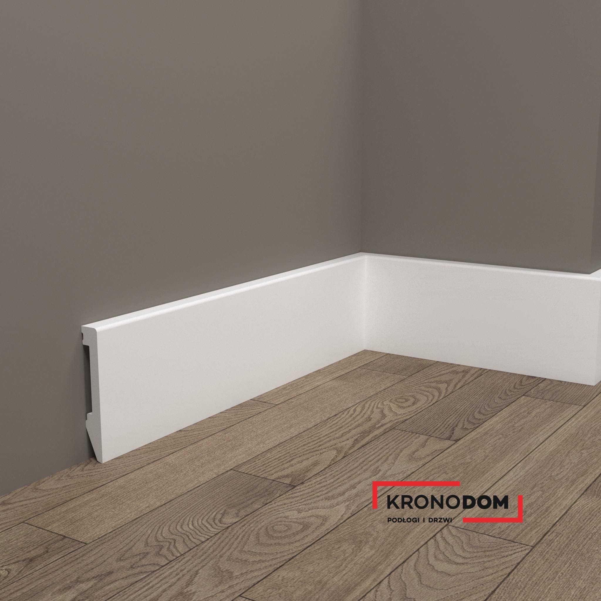 Listwa przypodłogowa PolyFoil CoreProtect Biała PFS-3-1015 15x100x2500