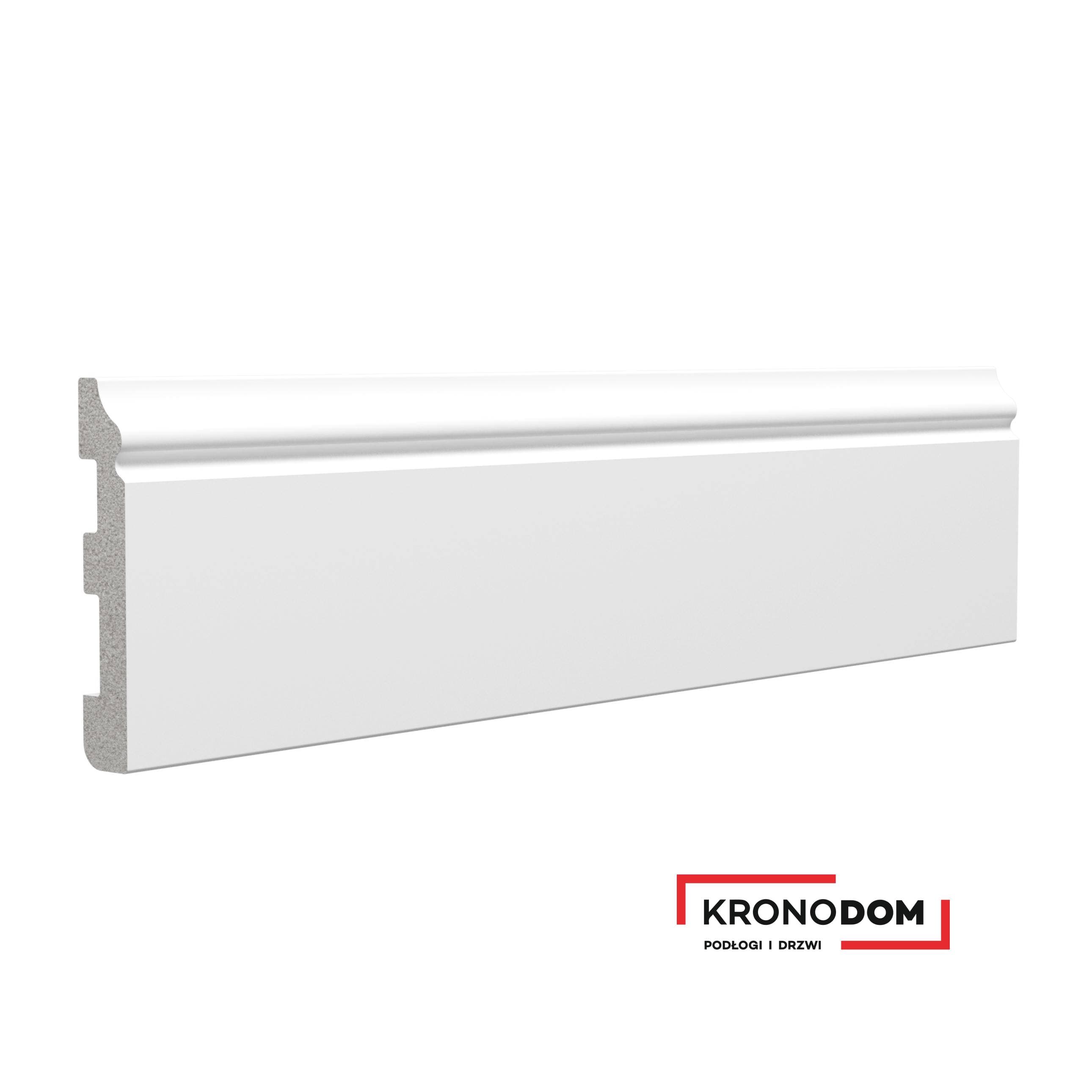Listwa przypodłogowa PolyFoil CoreProtect Biała PFS-1-8114 14x81x2500 3