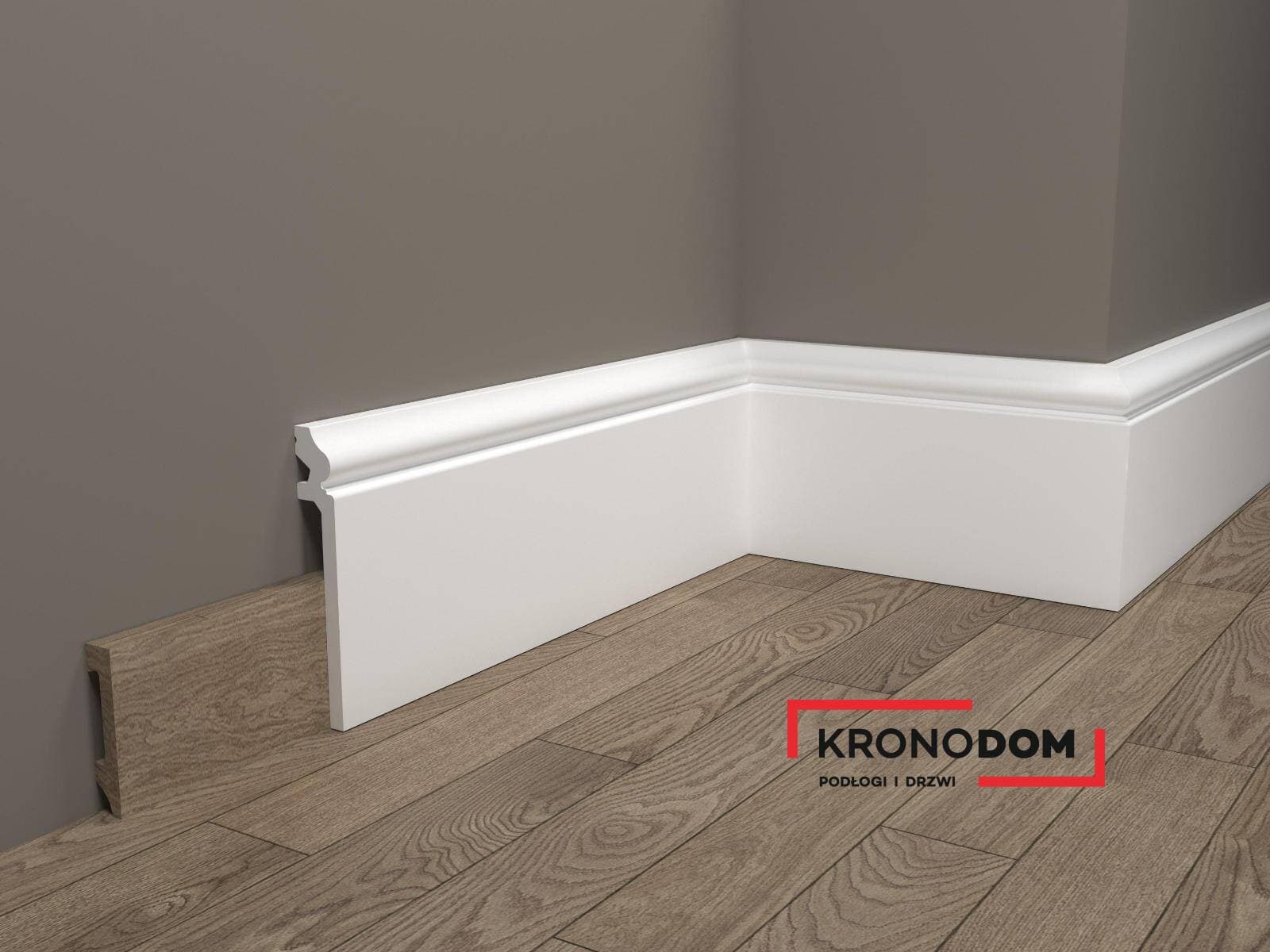 Listwa przypodłogowa PolyFoil CoreProtect Biała PFSA-1-1422 22x140x2500 ABDECK