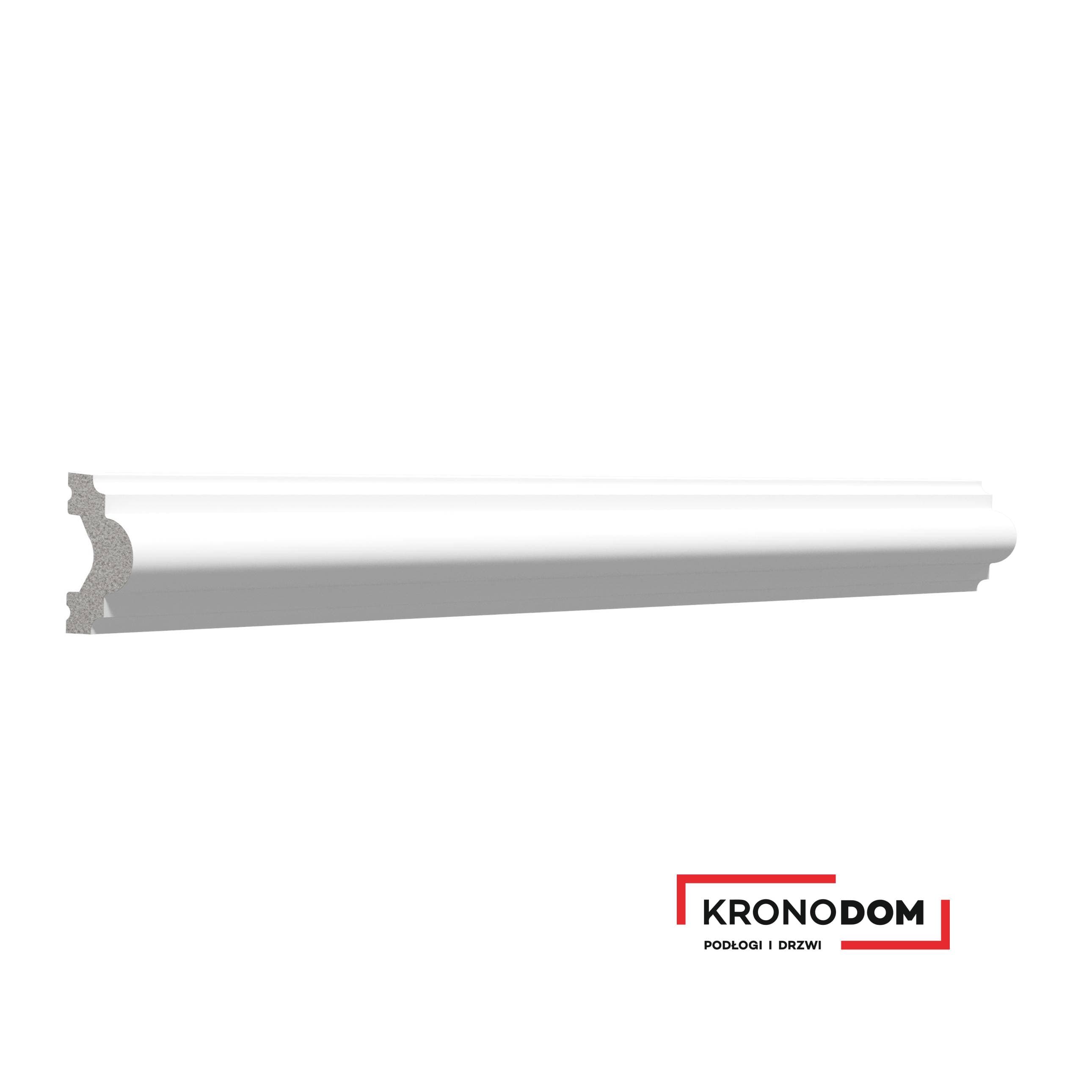 Listwa sztukateryjna PolyFoil CoreProtect Biała SFS-1-4020 20x40x2500