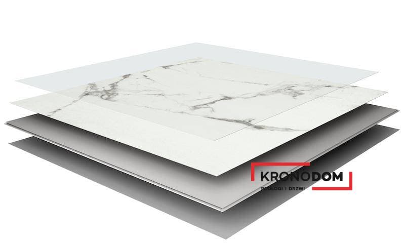 Panele winylowe VOX VILO STONE SPC calacatta snow 6067239 klasa 33, gr.5mm, 4V (1op=4szt.=1,44 m2) 4