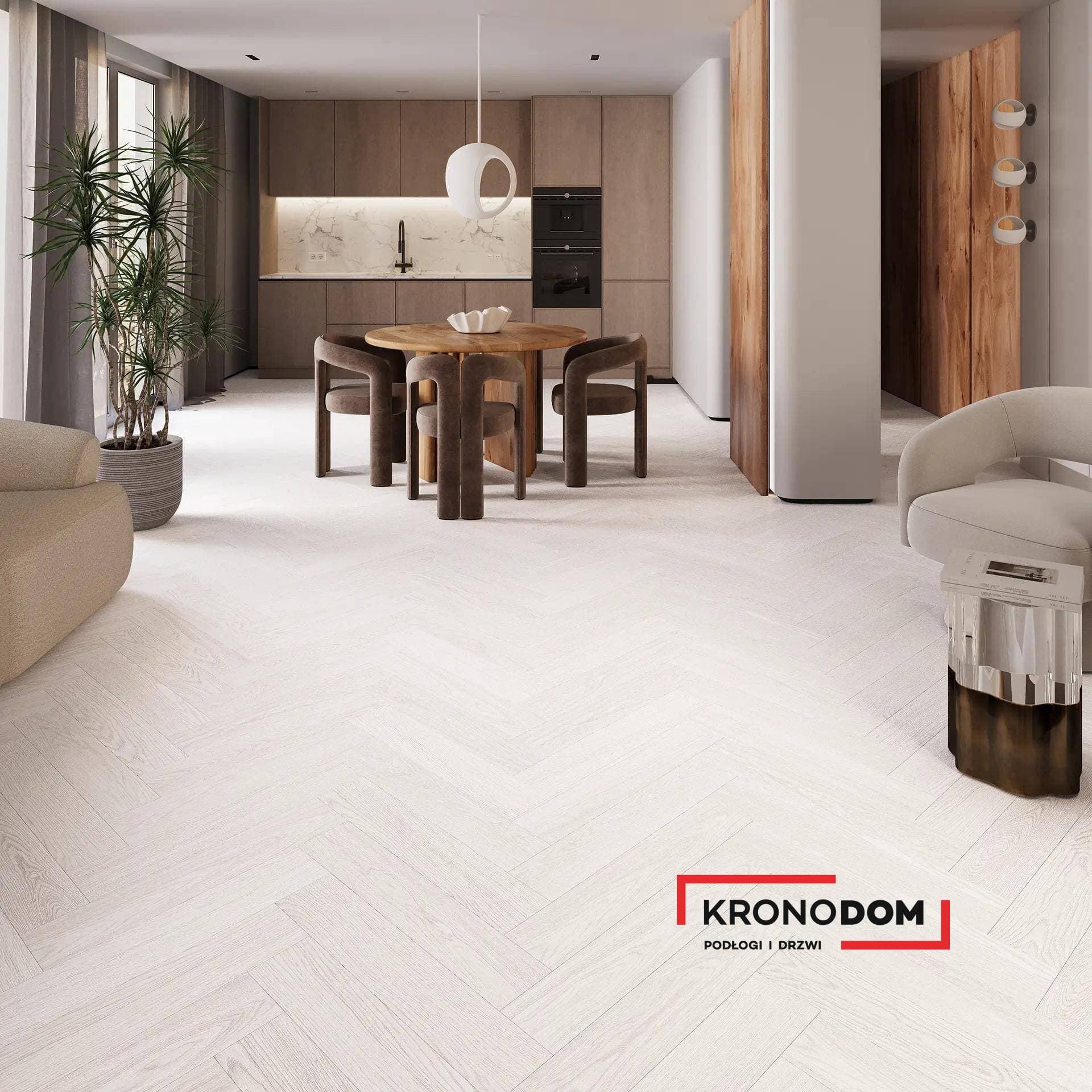 Panele winylowe Barlinek NEXTSTEP AURA JODŁA Dąb Olivia DP0000011, klasa 33, gr.5,2mm, 4V (1opk.=1,47m2) NOWOŚĆ 2026 3