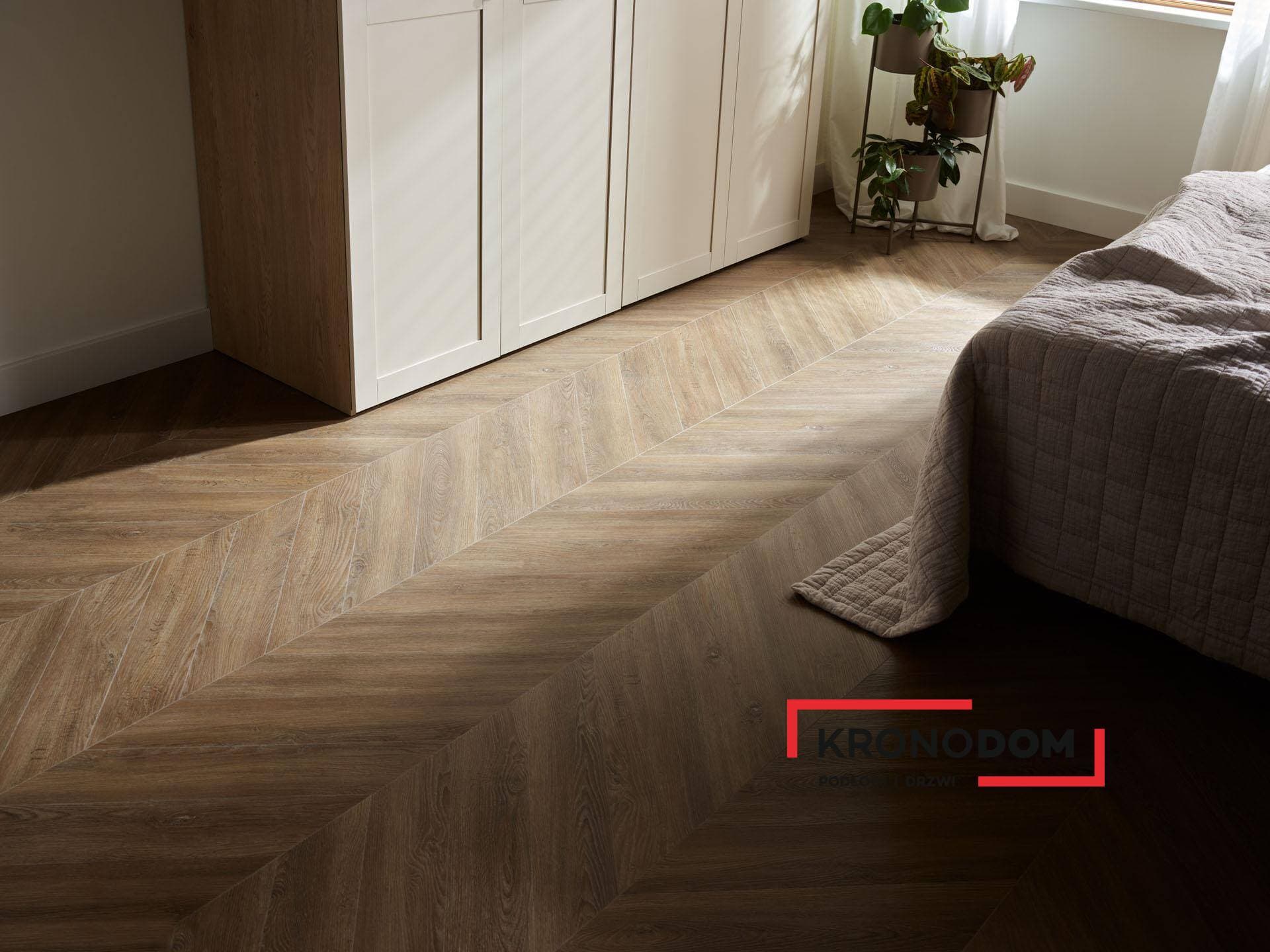 Panele winylowe VOX VINTRA CHEVRON SPC Sestri Oak 6077613 klasa 33, gr.6mm, 4V (1op=18szt.=1,35 m2) jodełka francuska 2