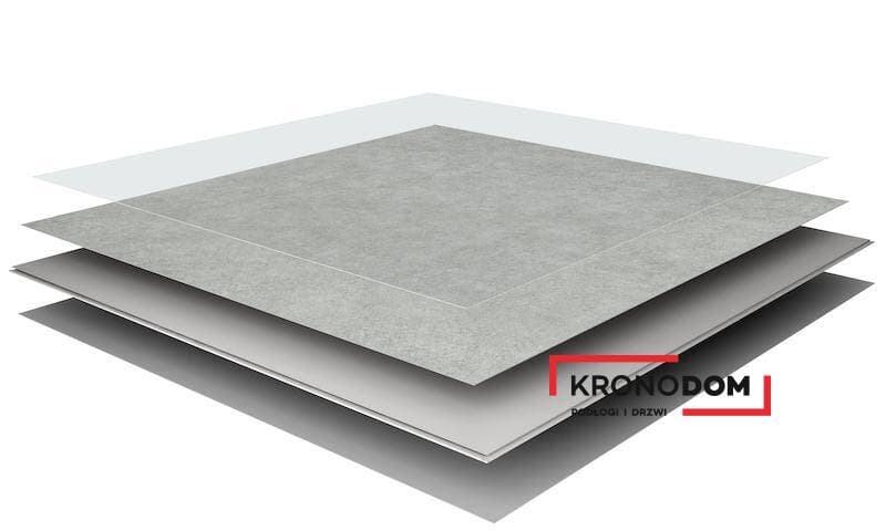 Panele winylowe VOX VILO STONE SPC concrete light 6067230 klasa 33, gr.5mm, 4V (1op=4szt.=1,44 m2) 4
