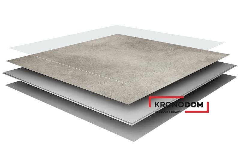 Panele winylowe VOX VILO STONE SPC concrete beige 6067232 klasa 33, gr.5mm, 4V (1op=4szt.=1,44 m2) 4