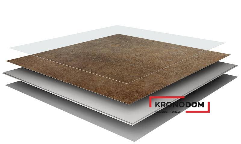 Panele winylowe VOX VILO STONE SPC rust 6067233 klasa 33, gr.5mm, 4V (1op=4szt.=1,44 m2) 2