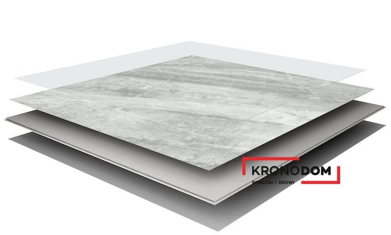 Panele winylowe VOX VILO STONE SPC ash grey 6067234 klasa 33, gr.5mm, 4V (1op=4szt.=1,44 m2) 4