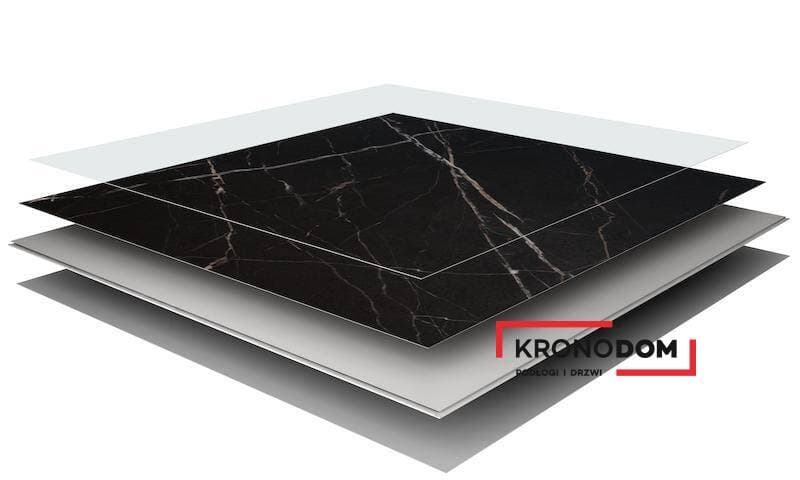 Panele winylowe VOX VILO STONE SPC calacatta black 6067236 klasa 33, gr.5mm, 4V (1op=4szt.=1,44 m2) 4