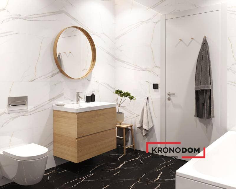 Panele winylowe VOX VILO STONE SPC calacatta black 6074904 klasa 33, gr.6mm, 4V (1op=4szt.=1,44 m2)