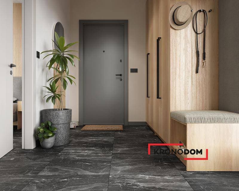 Panele winylowe VOX VILO STONE SPC dark stone 6074907 klasa 33, gr.6mm, 4V (1op=4szt.=1,44 m2)
