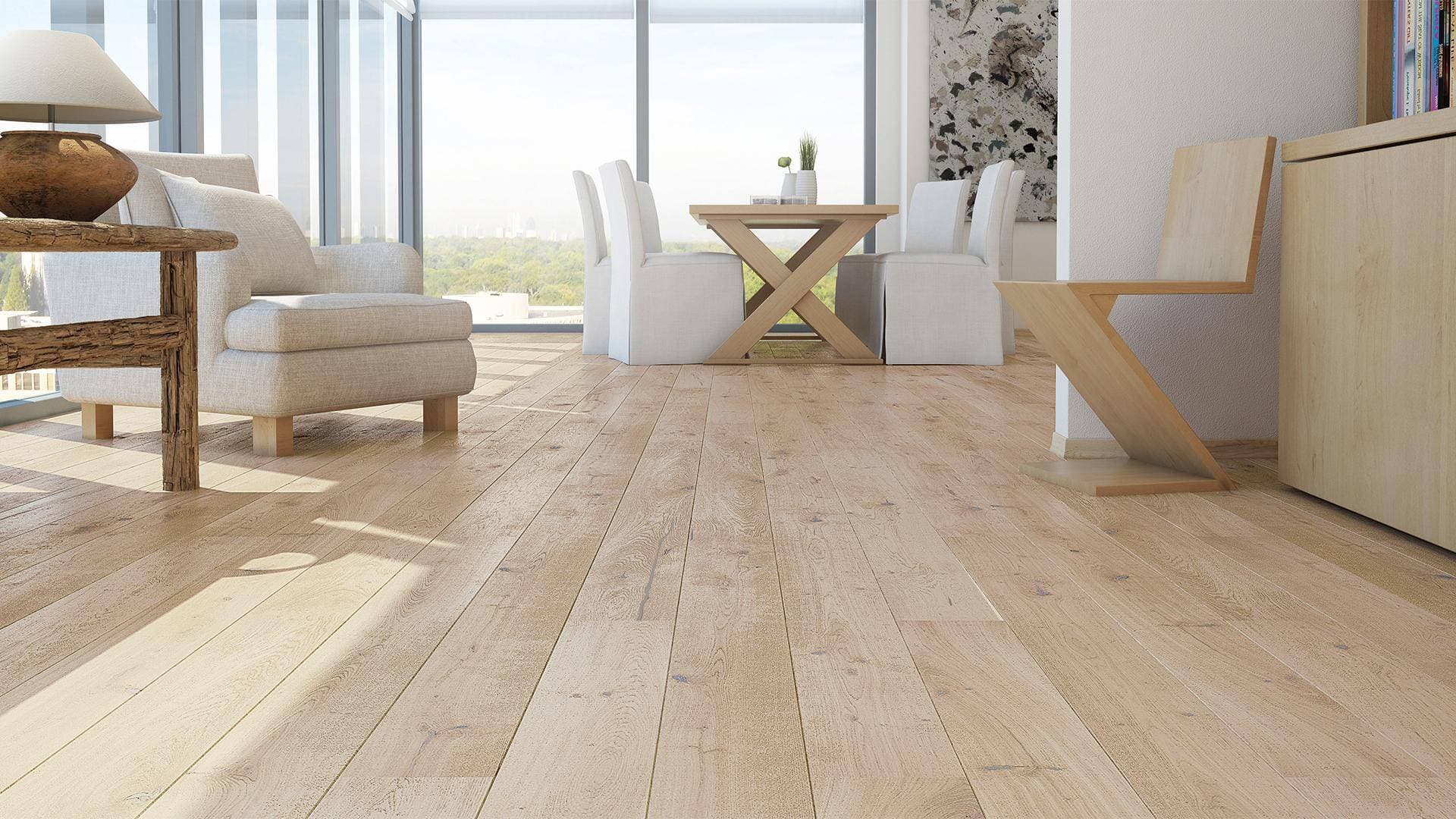Podłoga drewniana Barlinek SENSES dąb sense 1WG000634 gr.14mm, 2V (1opk.=3,18m2) 207x2200, deska 1-lamelowa, olej naturalny 2