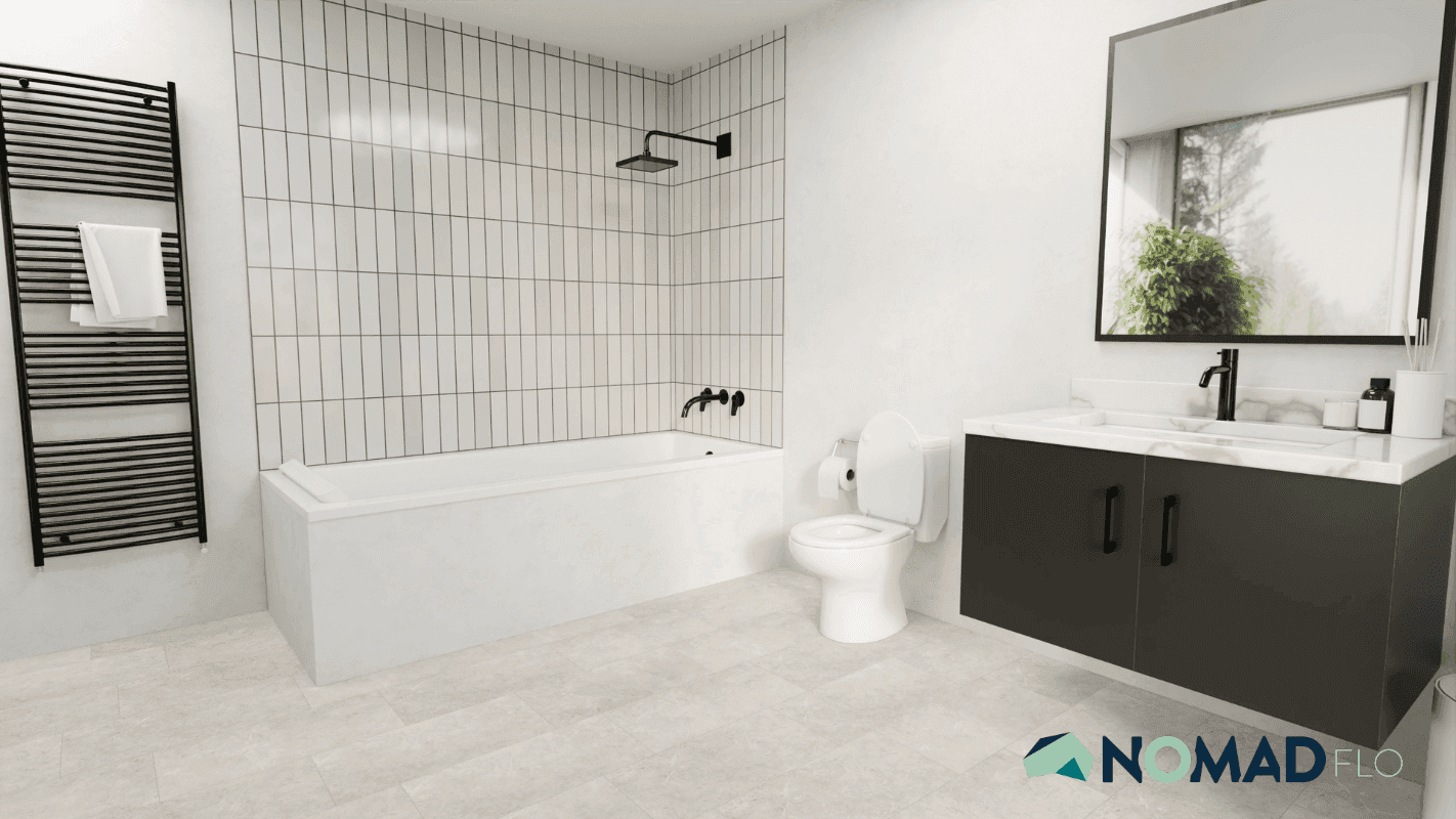 Panele winylowe Nomad Flo PREMIUM STONE Saura NF22001 gr.6mm, 4V, (1op.=1,80m2) 12