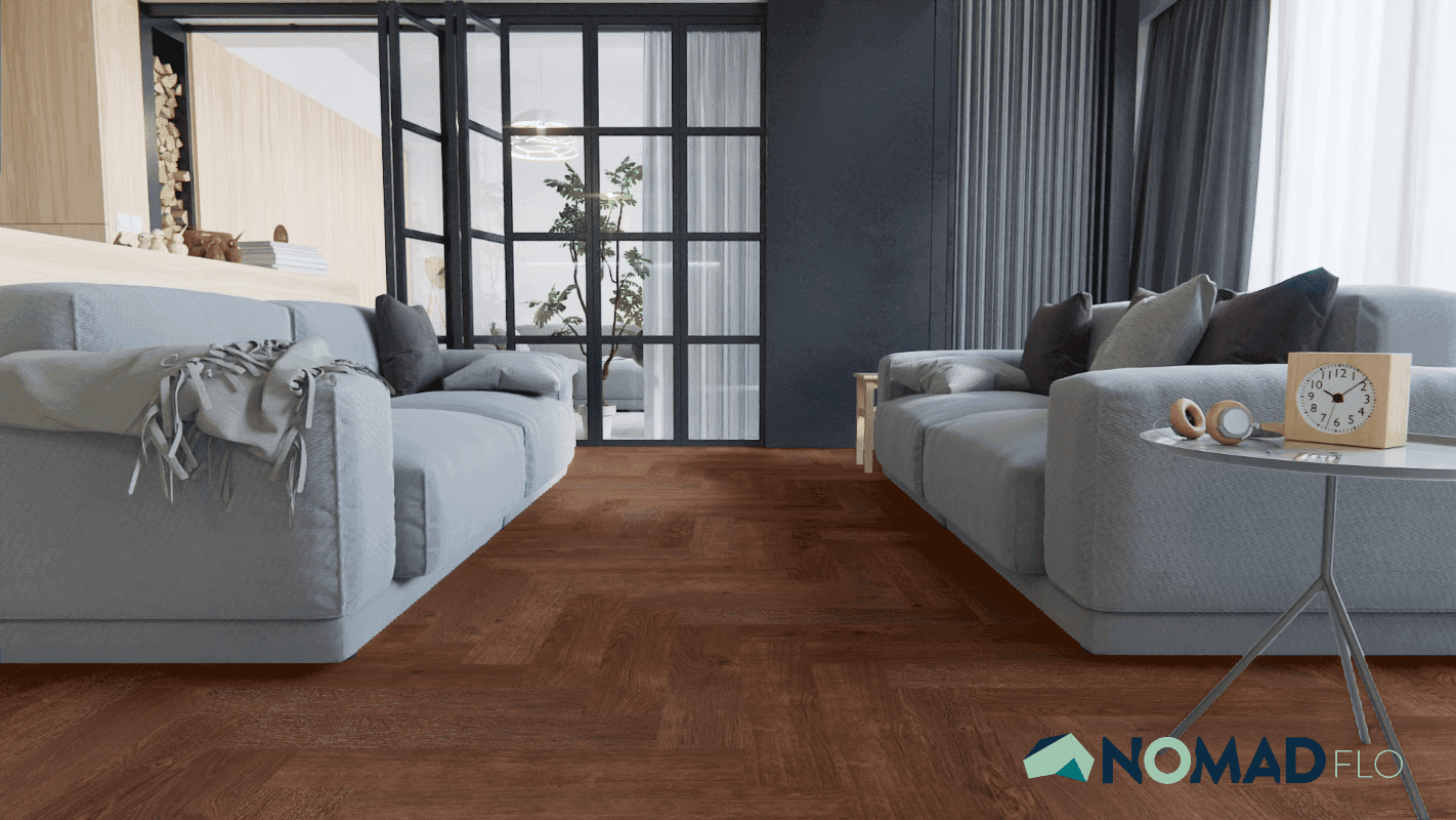 Panele winylowe Nomad Flo PREMIUM HERRINGBONE Vitoria NF10921A klasa 33, gr.6m, 4V, (1op.=1,588m2) 8