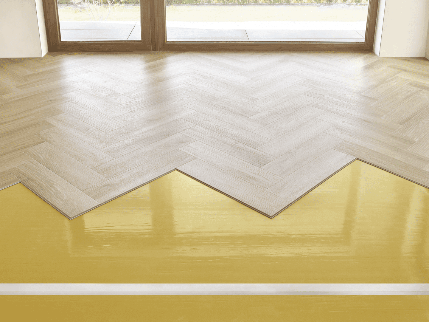 Panele winylowe ARBITON AMARON HERRINGBONE dąb Harlow CA 158 klasa 33, gr.5mm, 4V (1op.=16szt.=1,402m2) jodełka 15