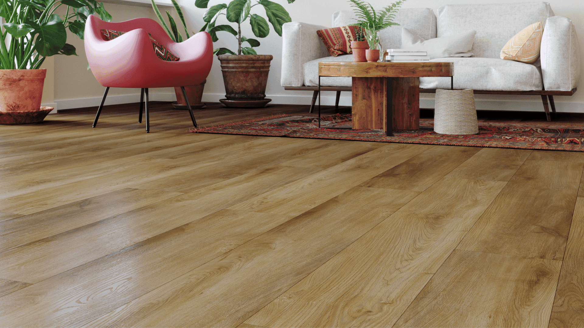 Panele winylowe ARBITON AMARON WOOD dąb Sierra CA 154 klasa 33, gr.5mm, 4V (1op.=6szt.=2,076m2) 2