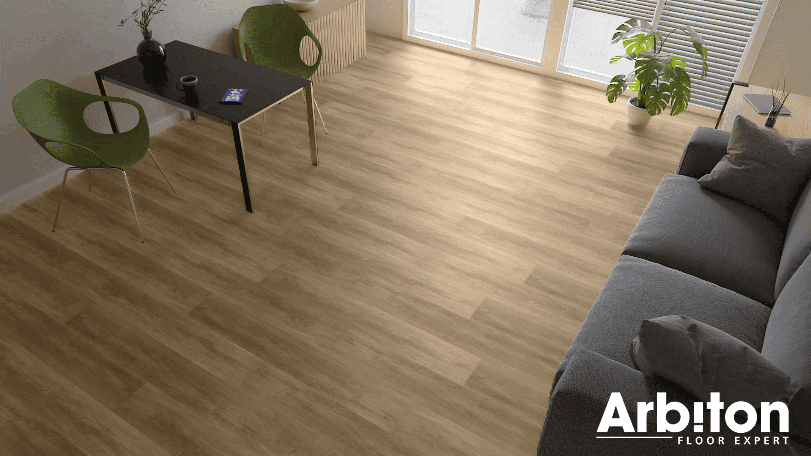 Panele winylowe ARBITON AMARON WOOD dąb Sierra CA 154 klasa 33, gr.5mm, 4V (1op.=6szt.=2,076m2) 7