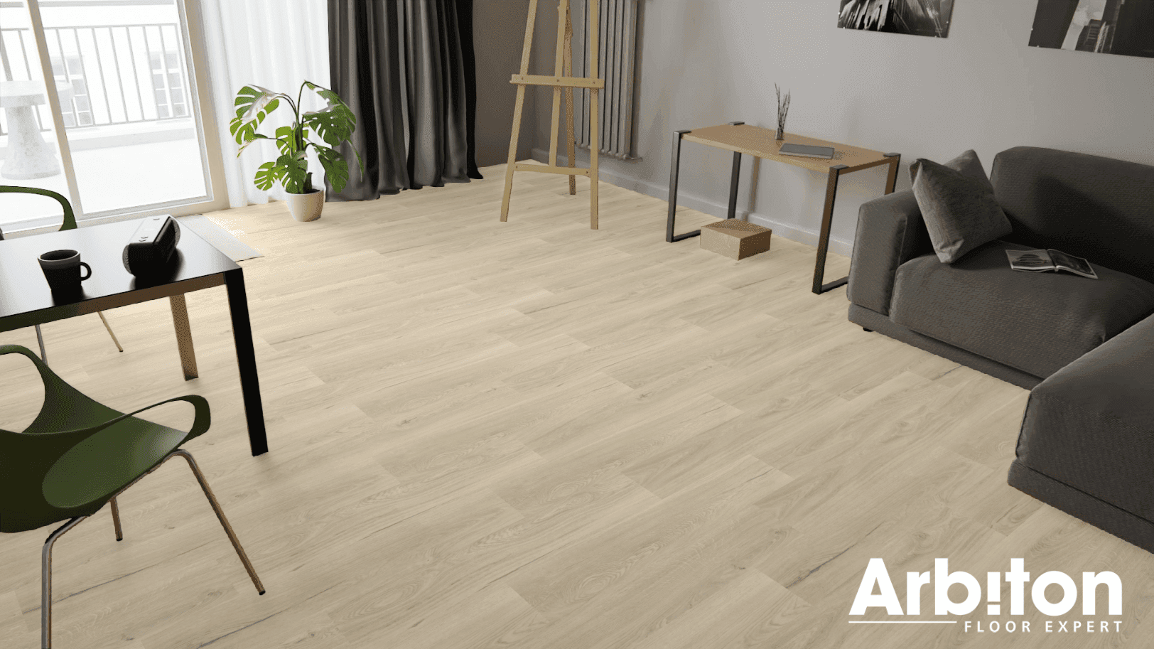 Panele winylowe ARBITON WOODRIC EIR dąb Brandon CWS 203 klasa 33, gr.4mm, 4V (1op.=8szt.=2,235m2) 6