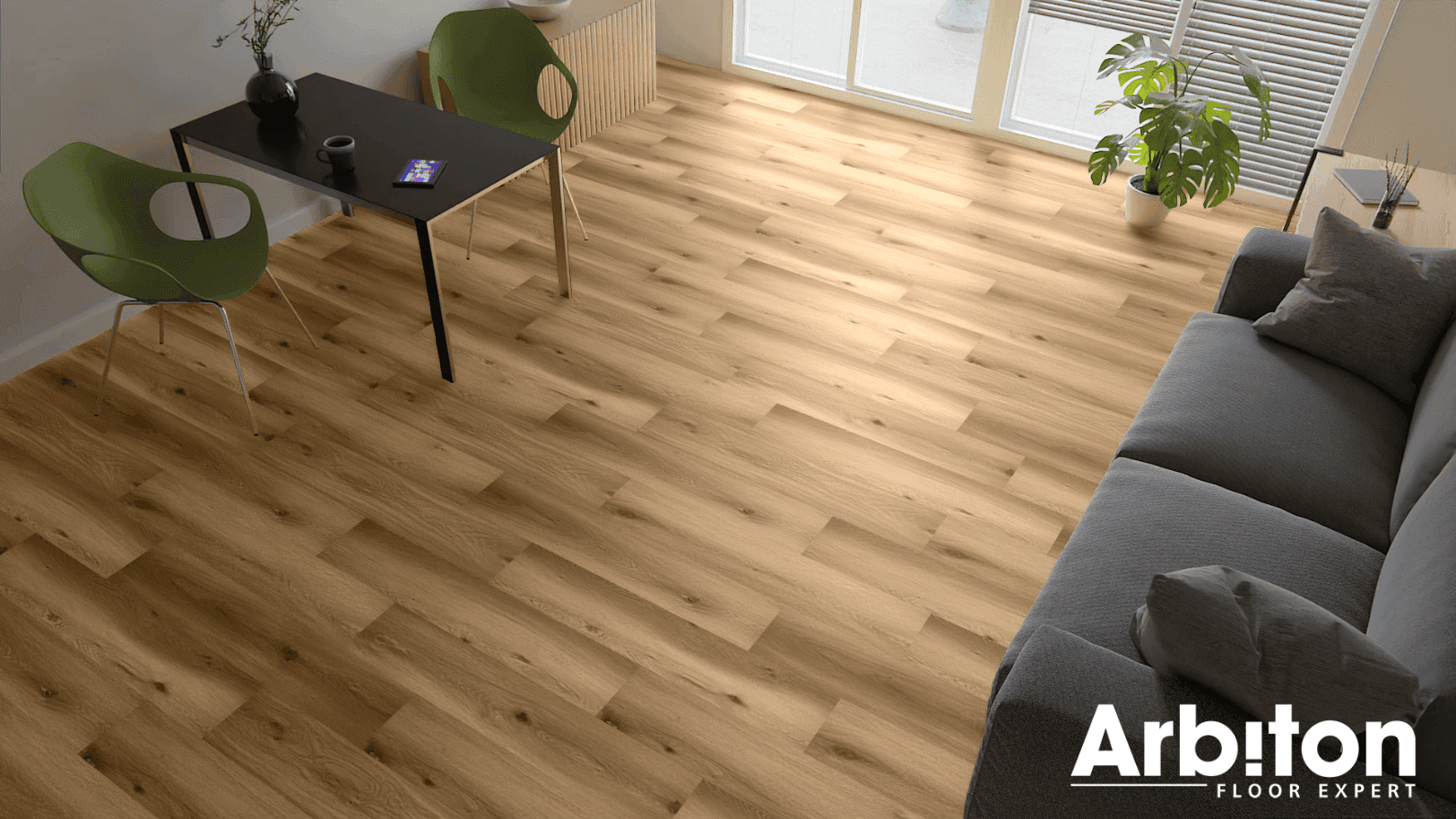 Panele winylowe ARBITON WOODRIC EIR dąb Garland CWS 208 klasa 33, gr.4mm, 4V (1op.=8szt.=2,235m2) 6