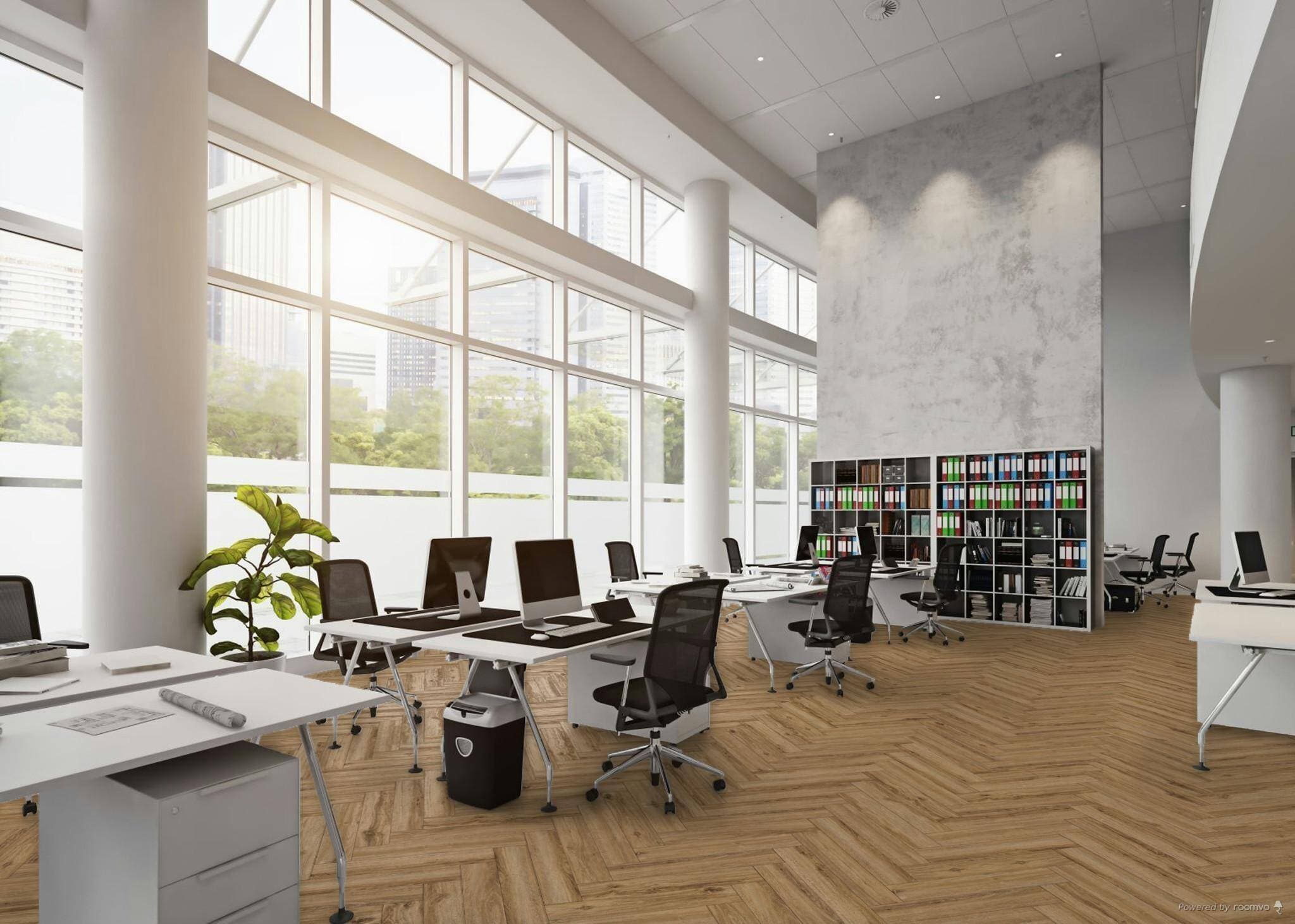 Panele winylowe THE FLOOR HERRINGBONE Jackson Oak P1006HB, klasa 34, gr.6mm, 4V (1opk.=16szt.=1,752m2) 6