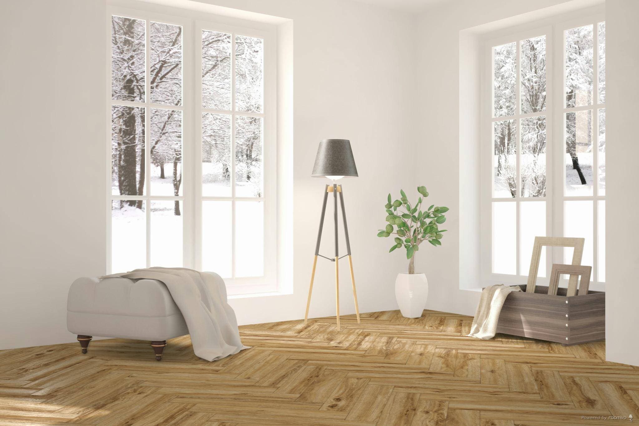 Panele winylowe THE FLOOR HERRINGBONE Riley Oak P1004HB, klasa 34, gr.6mm, 4V (1opk.=16szt.=1,752m2) 5