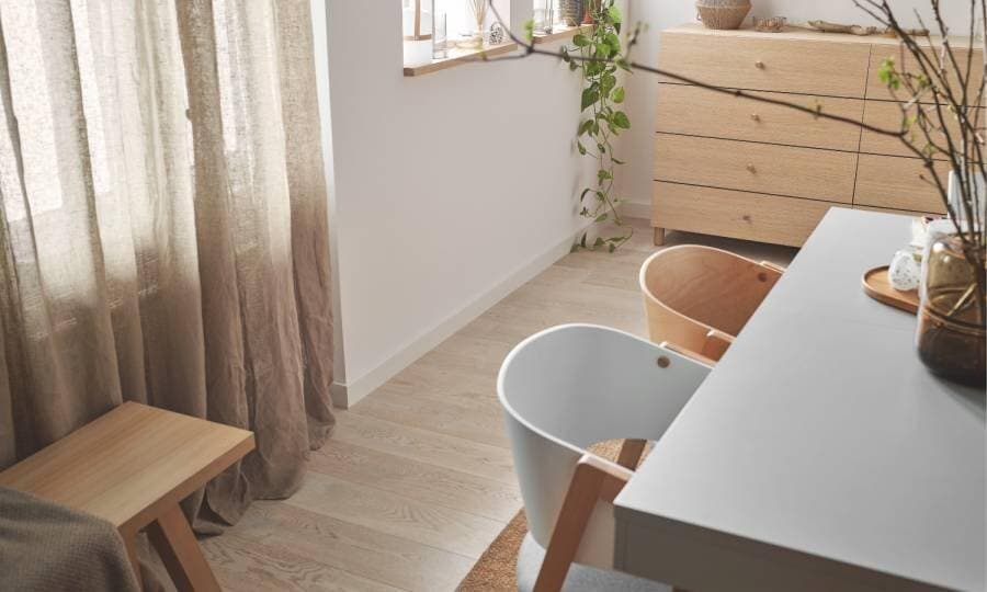 Listwa przypodłogowa VOX ESPUMO 201 biała wysokość 8 cm, szerokość krycia 1,6 cm, dł 2400cm 10