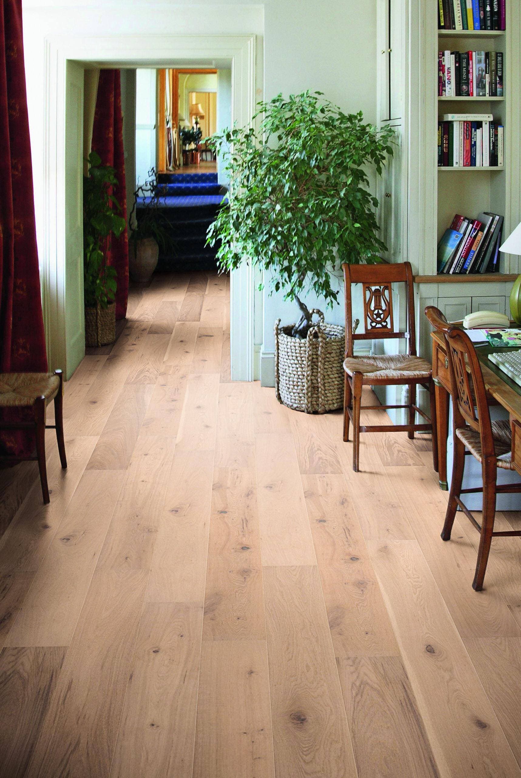 Podłoga drewniana WICANDERS WOOD PARQUET dąb Porto RW04357C, gr.14mm, 4V (1opk.=8szt.=2,888m2) deska 1-lamelowa, biały olej 3